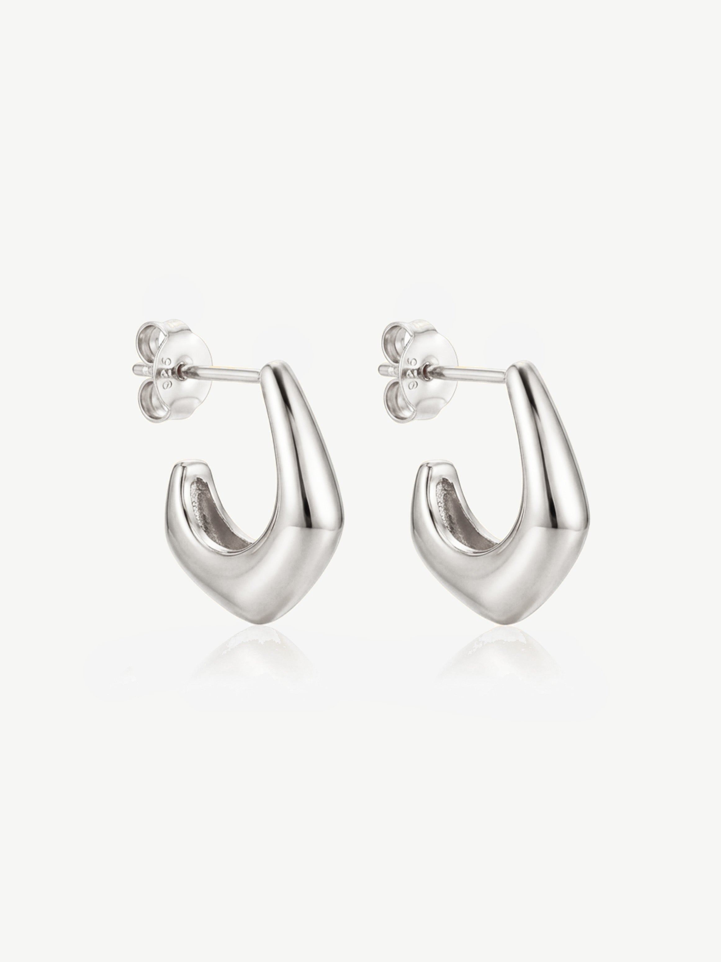 Sculpted Hoop Earrings