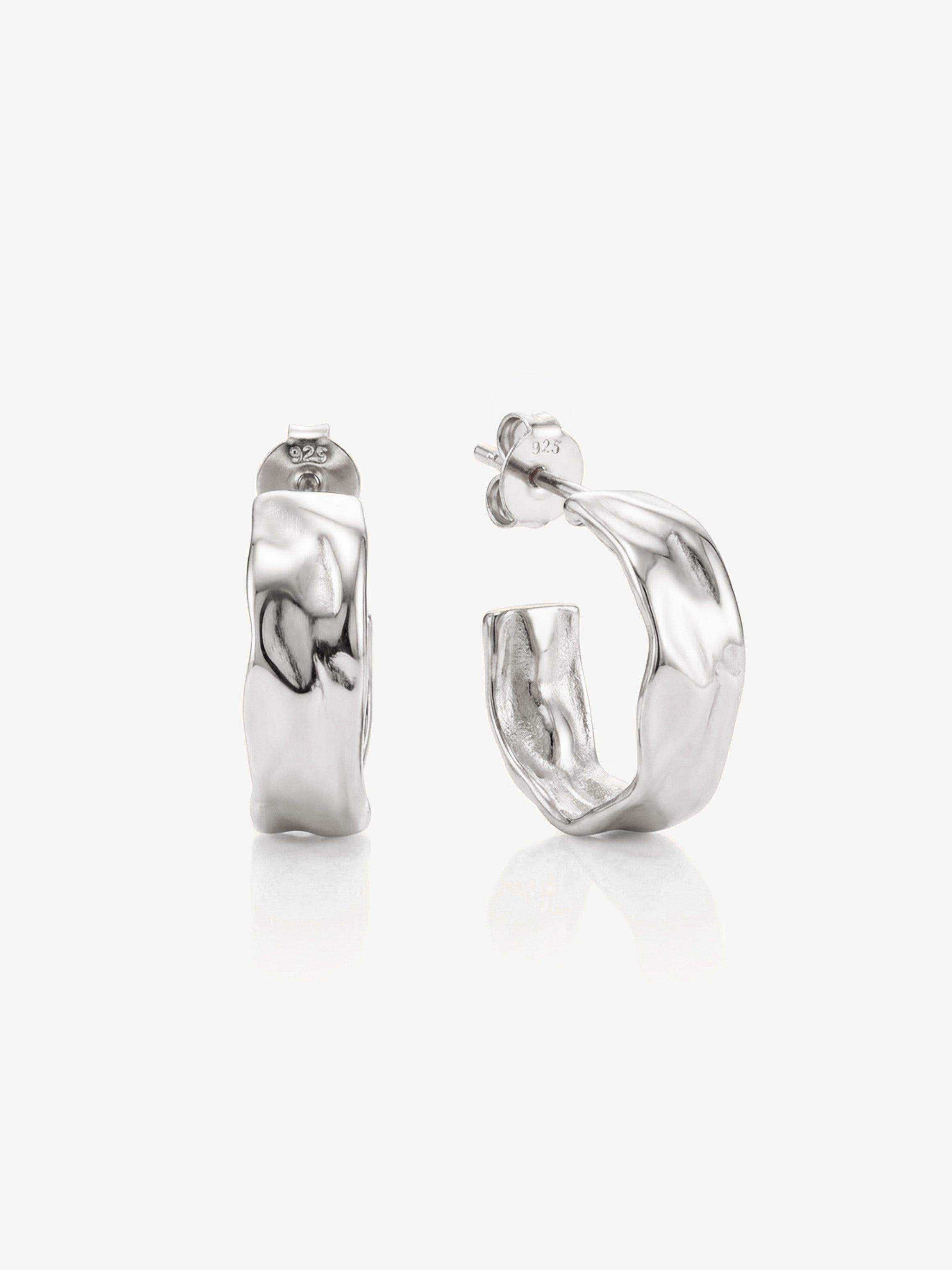 Molten Small Hoop Earrings