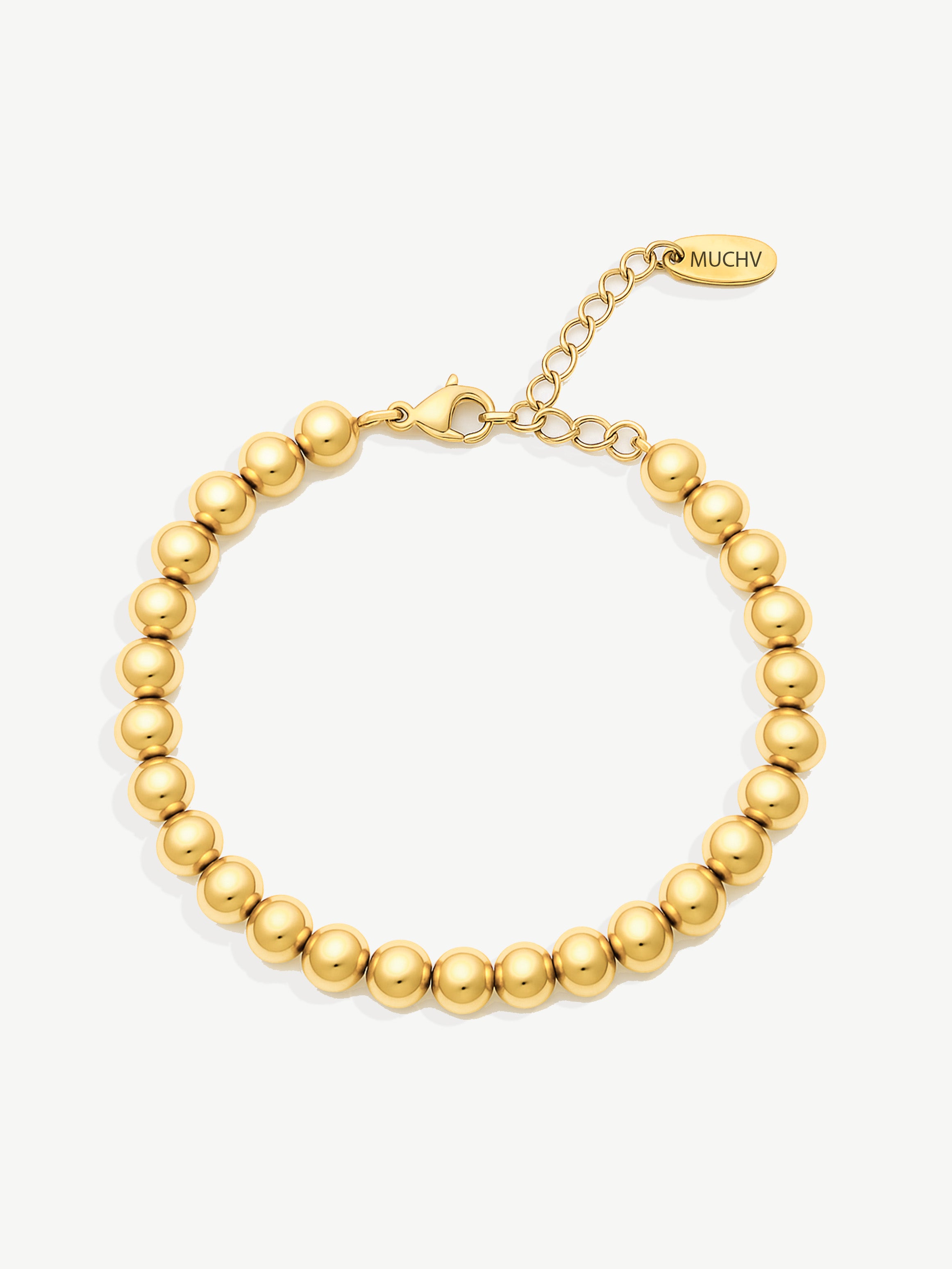 Charm Bracelet With Sphere Chain