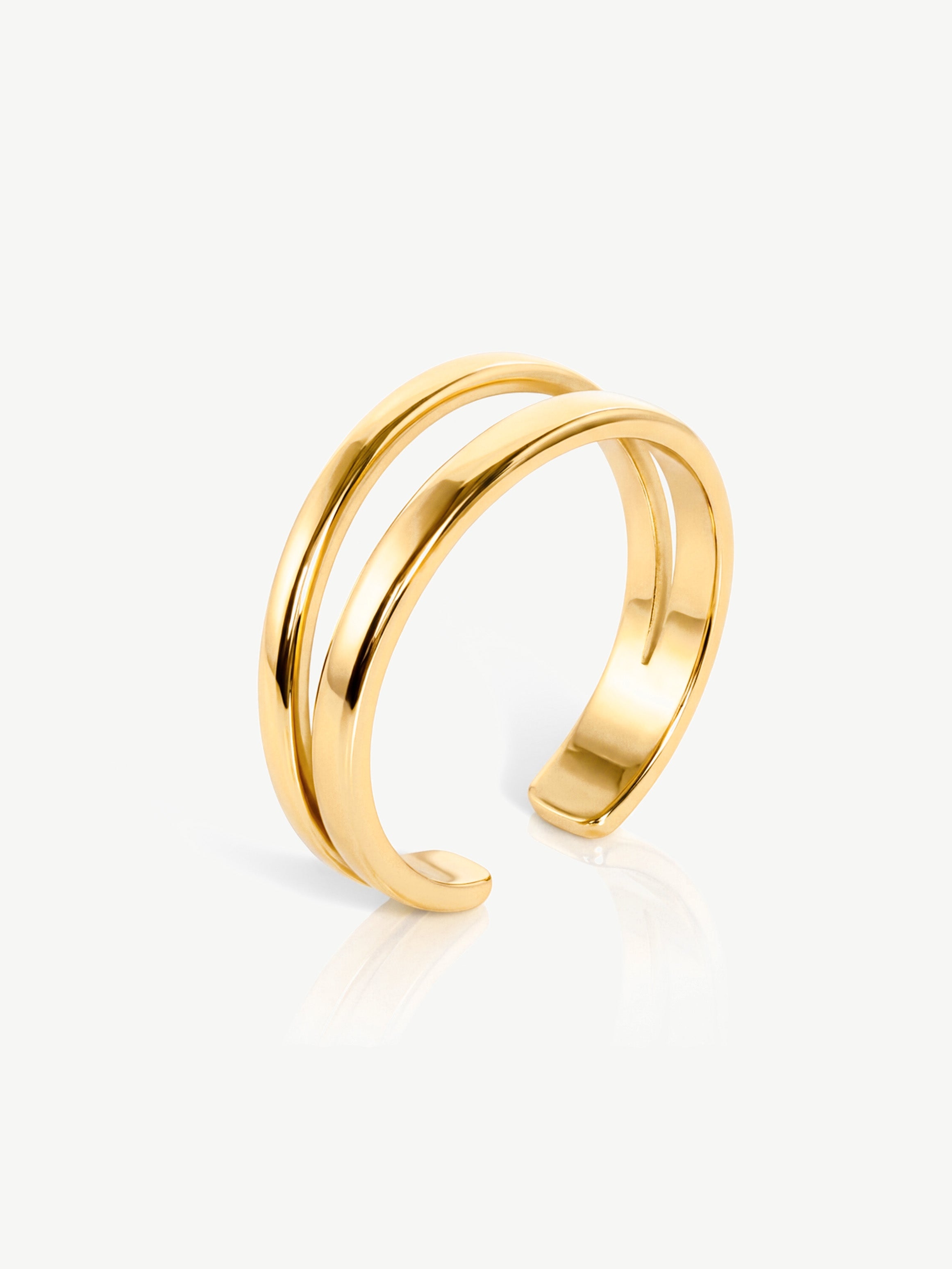 Double Band Ring - Adjustable