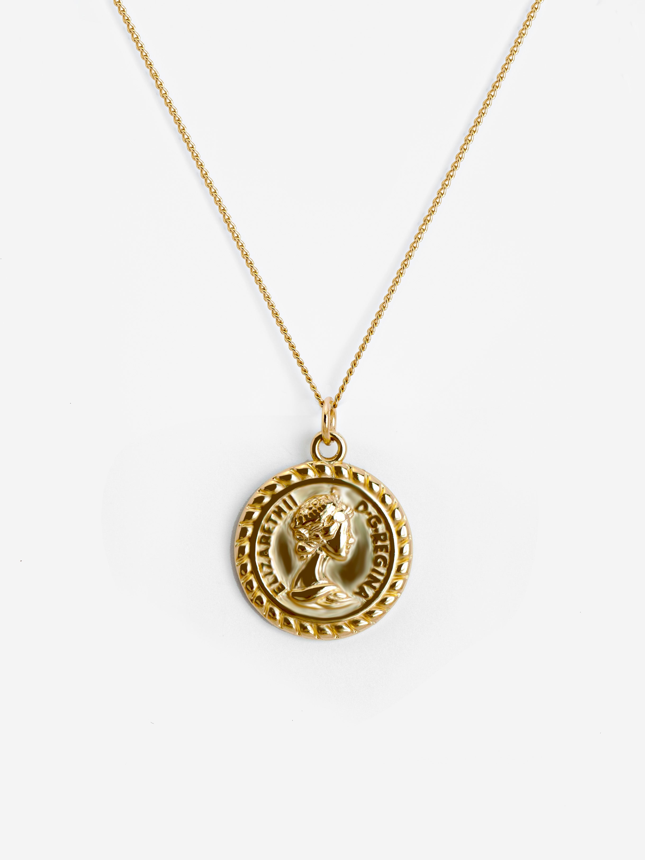 Roman Coin Necklace - Reversible