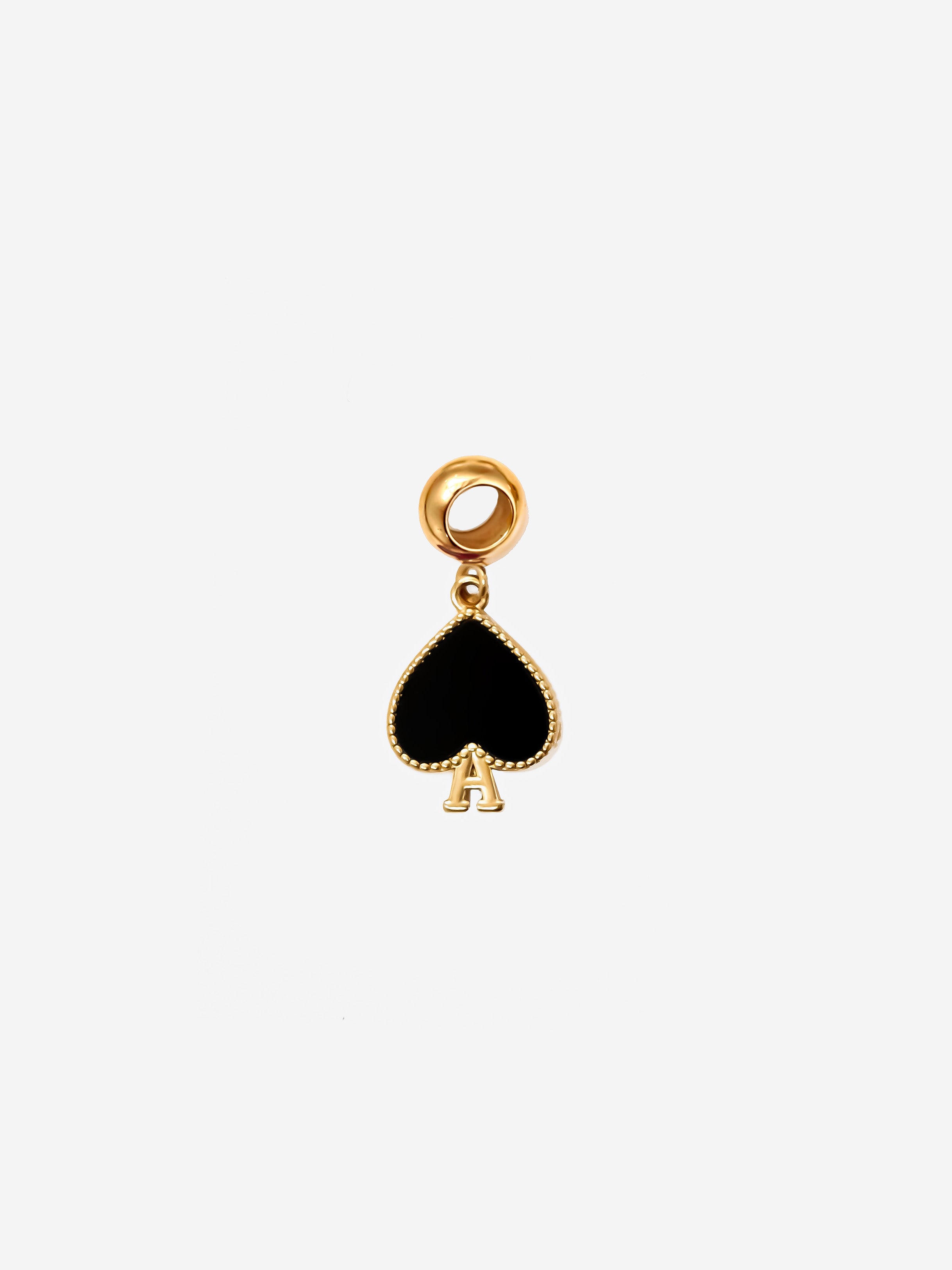 Black Ace Charm (Small)