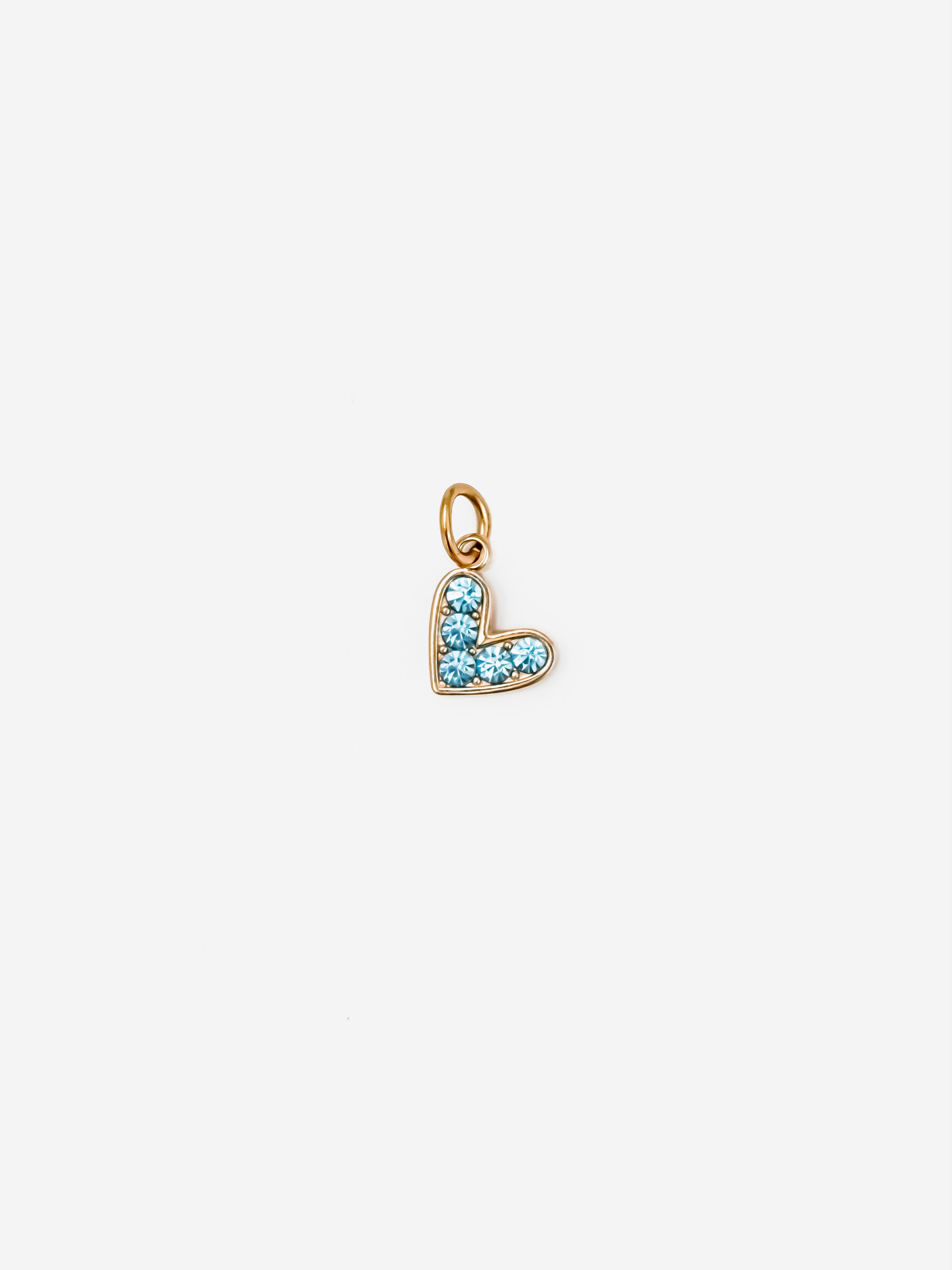 Blue Heart Charm (Tiny)