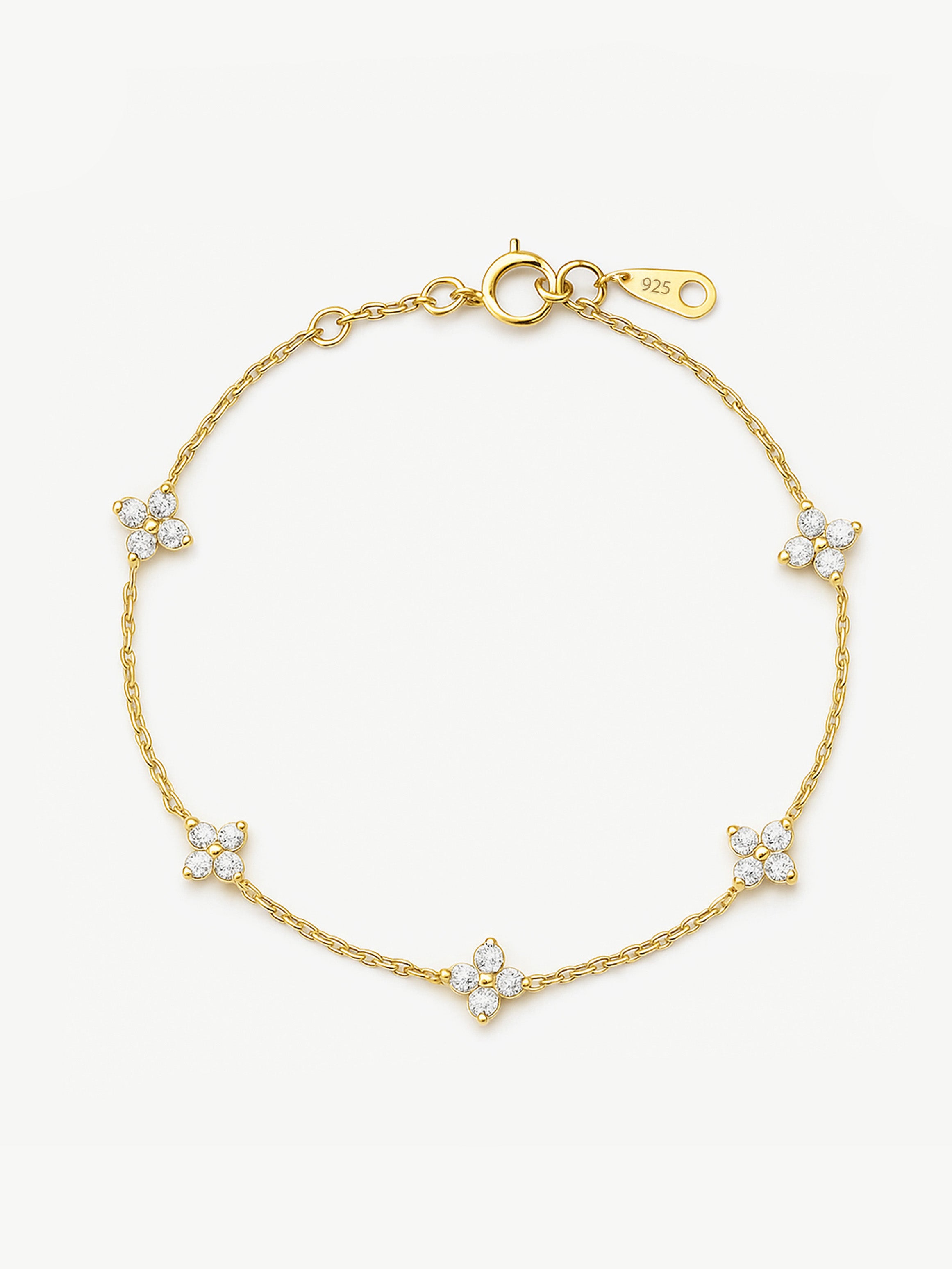 Dainty Hydrangea Bracelet