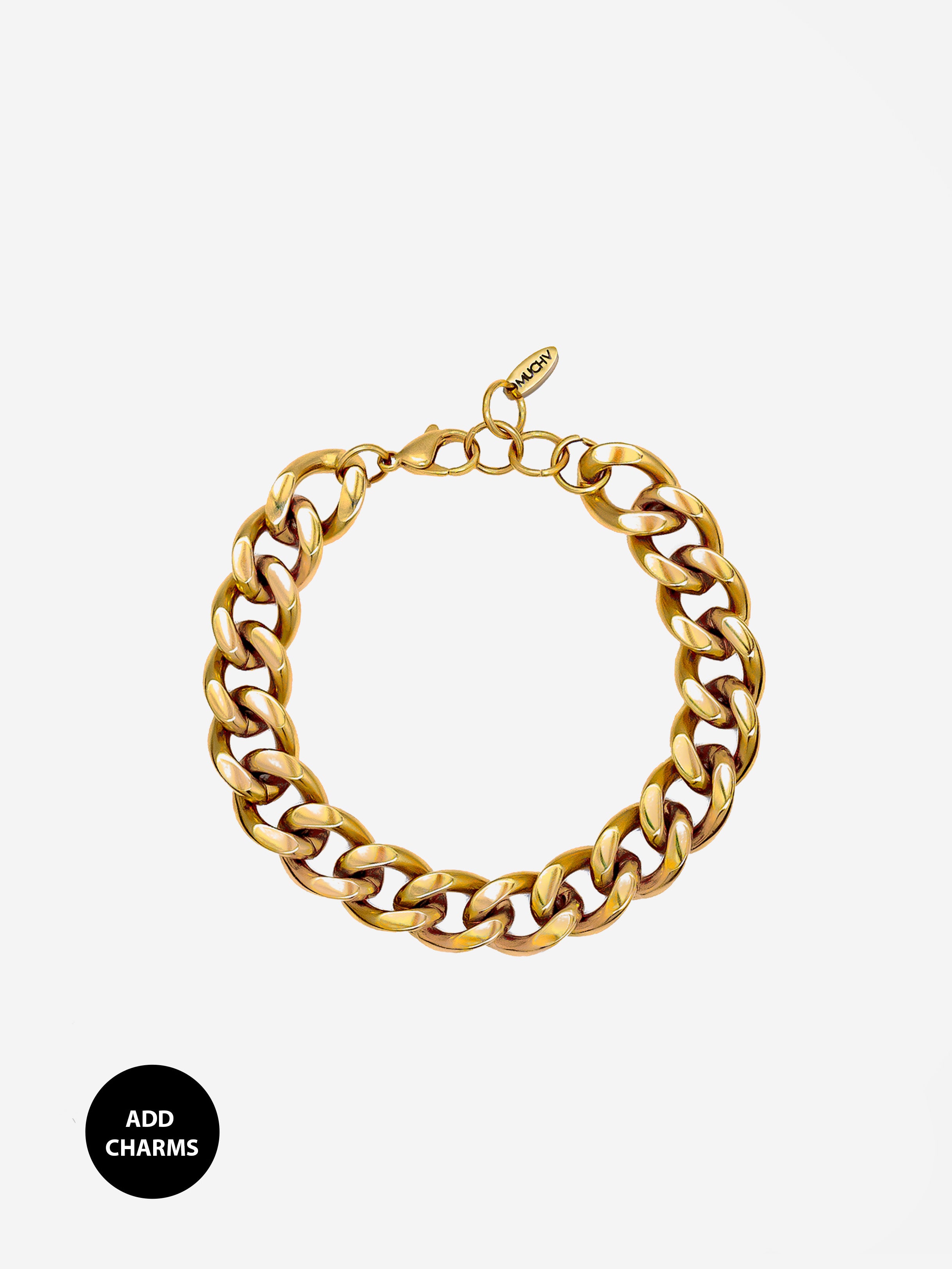 Thick Curb Chain Bracelet