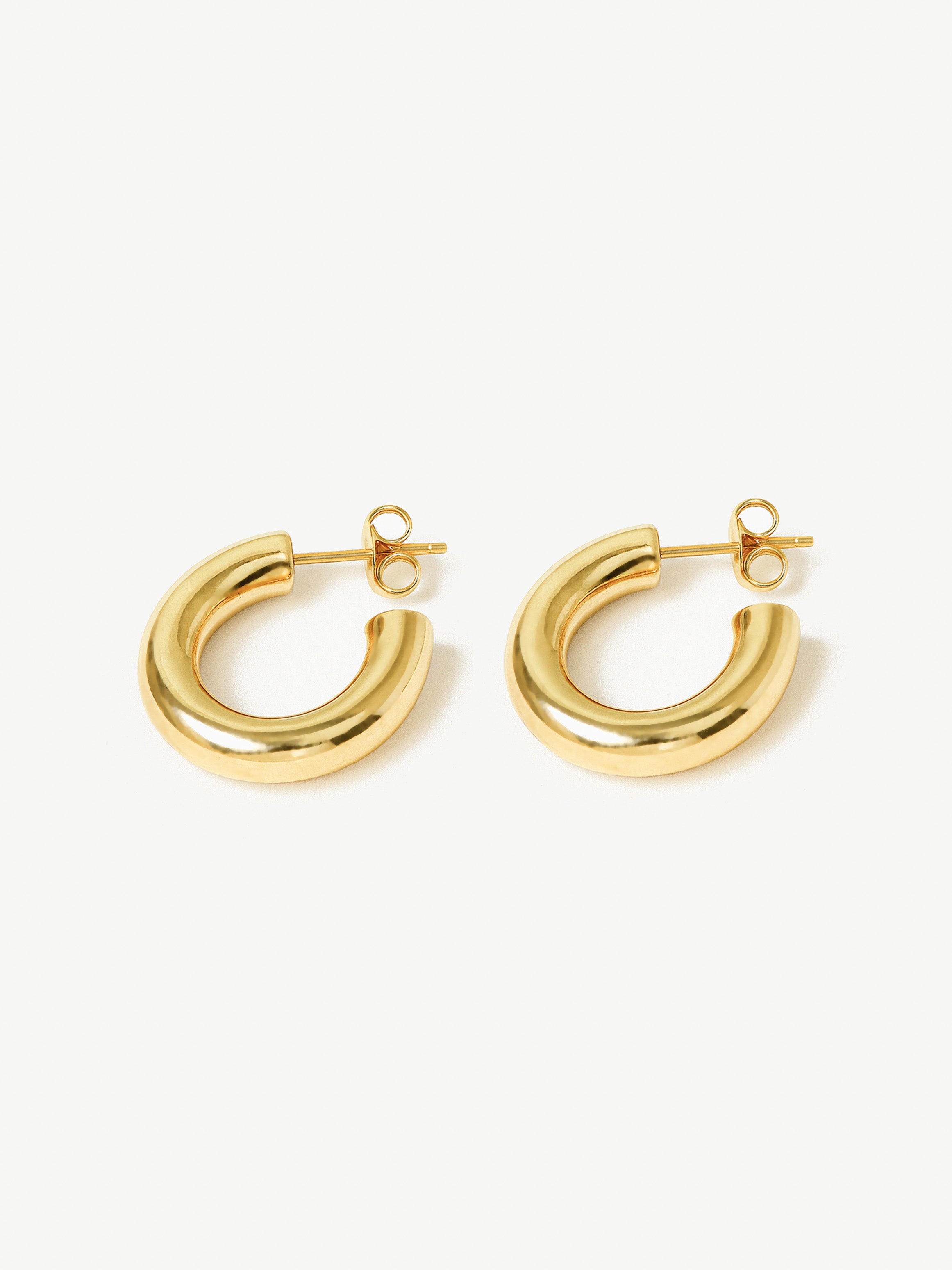Chunky Small Hoop Earrings
