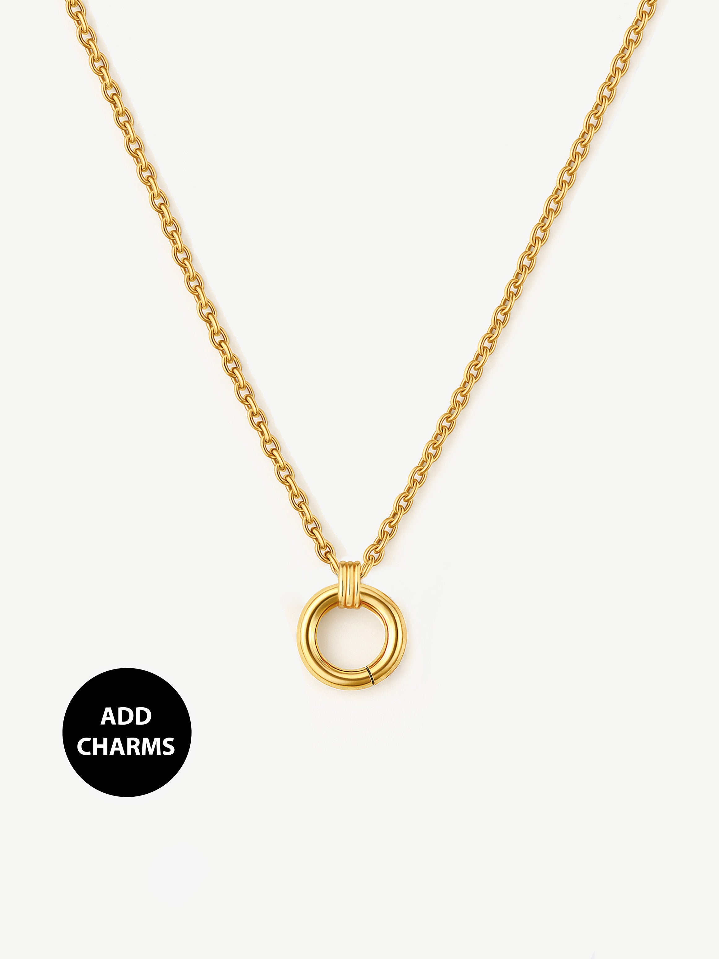 Rolo Chain For Charms (Small O-Clasp Pendant)