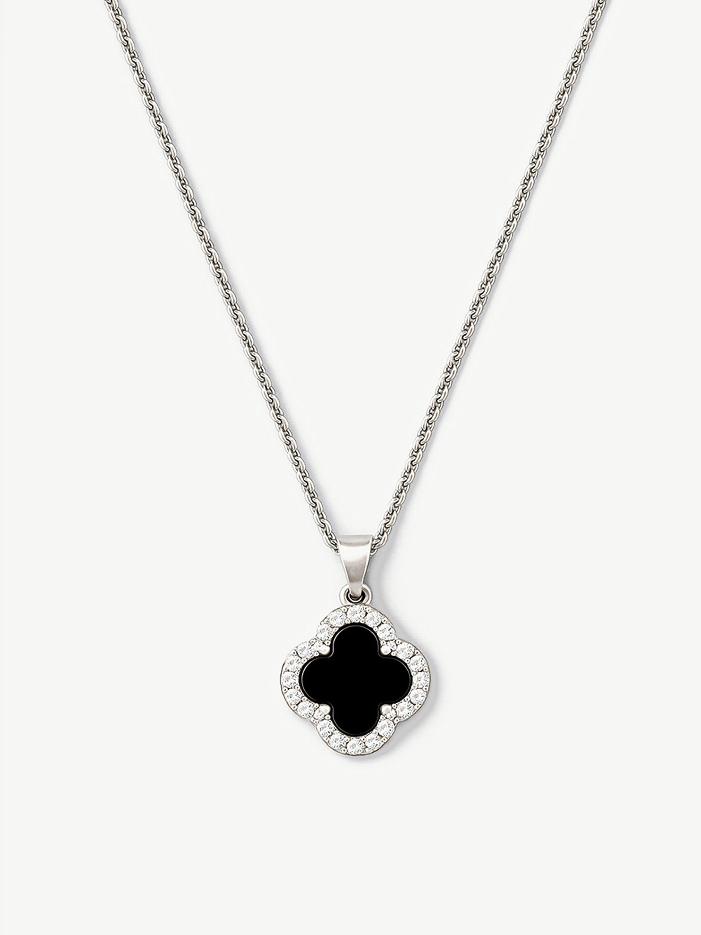 Black Clover Necklace