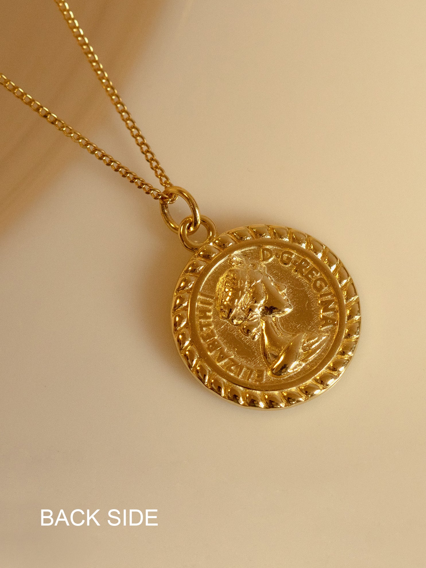 Roman Coin Necklace - Reversible