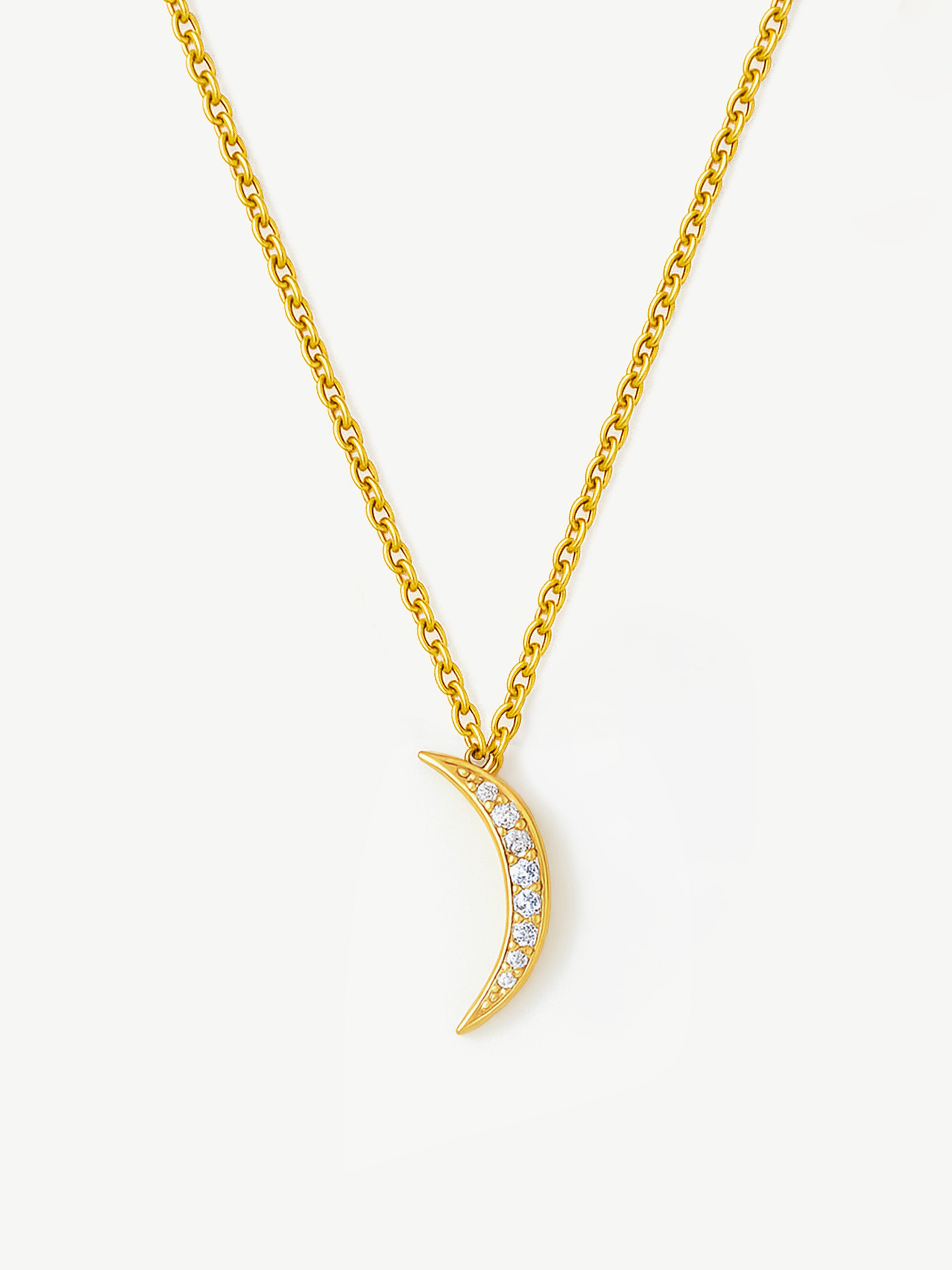 Dainty Crescent Moon Necklace