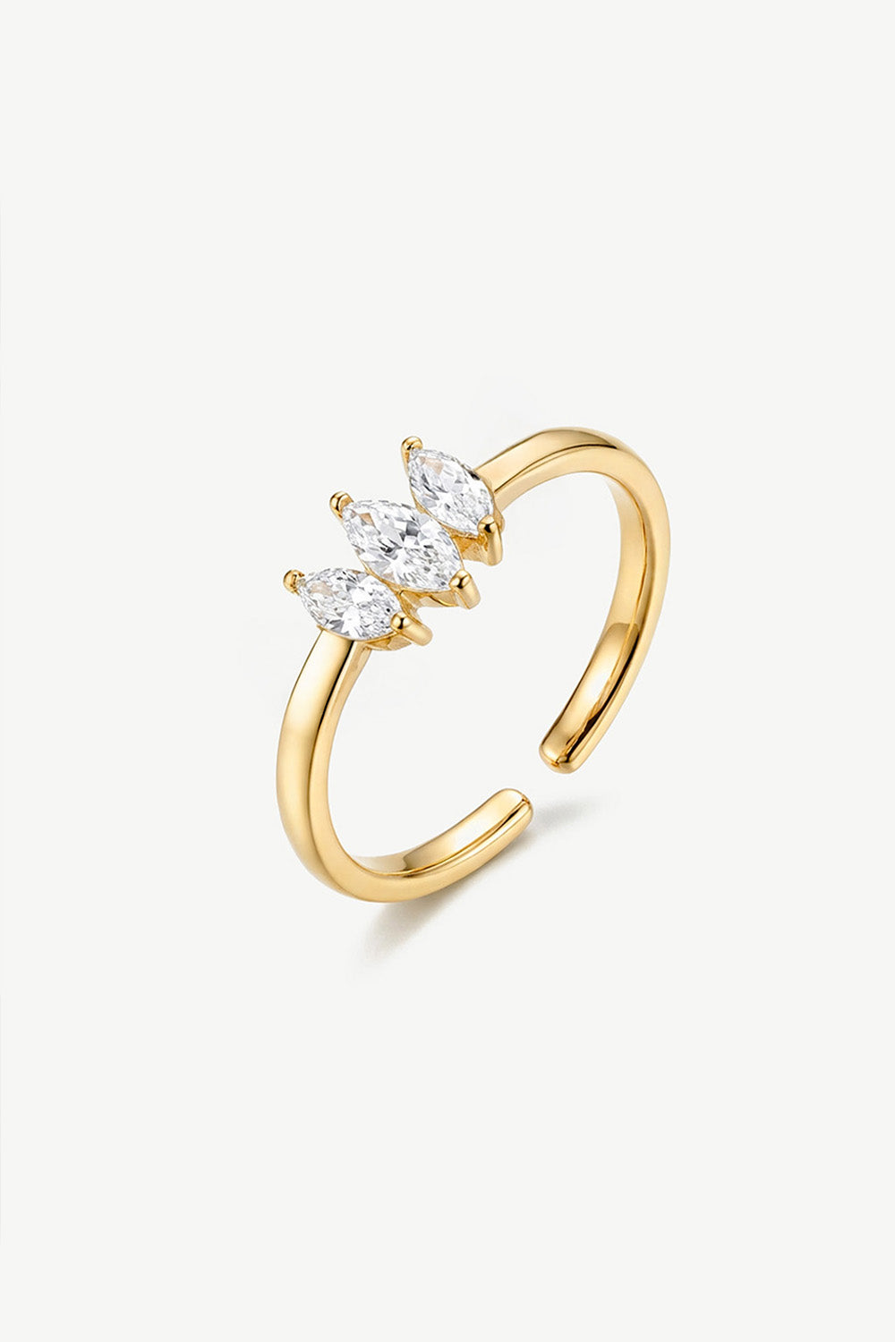 Dainty Marquise Ring - Adjustable