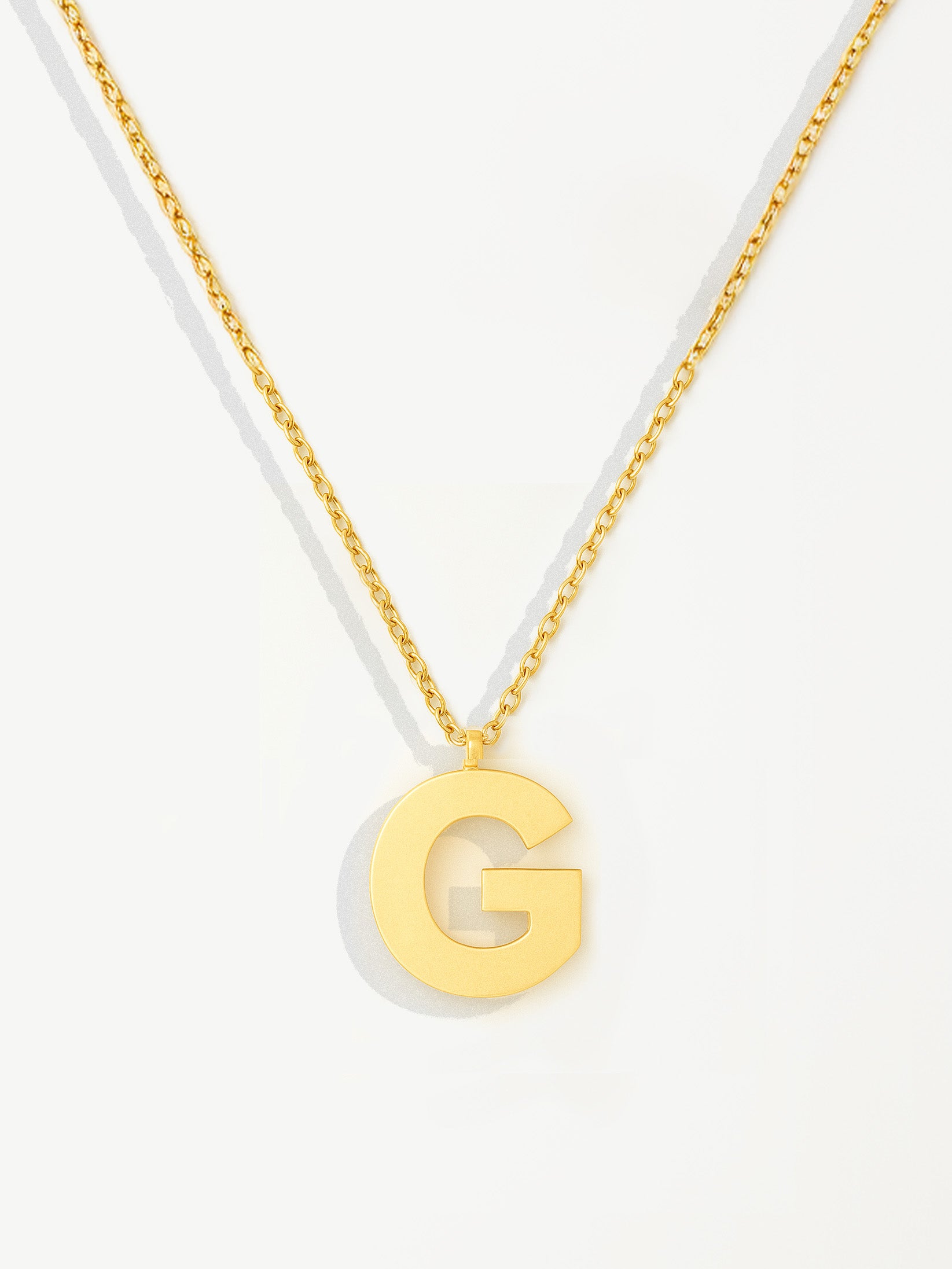 Initial Pendant Necklace