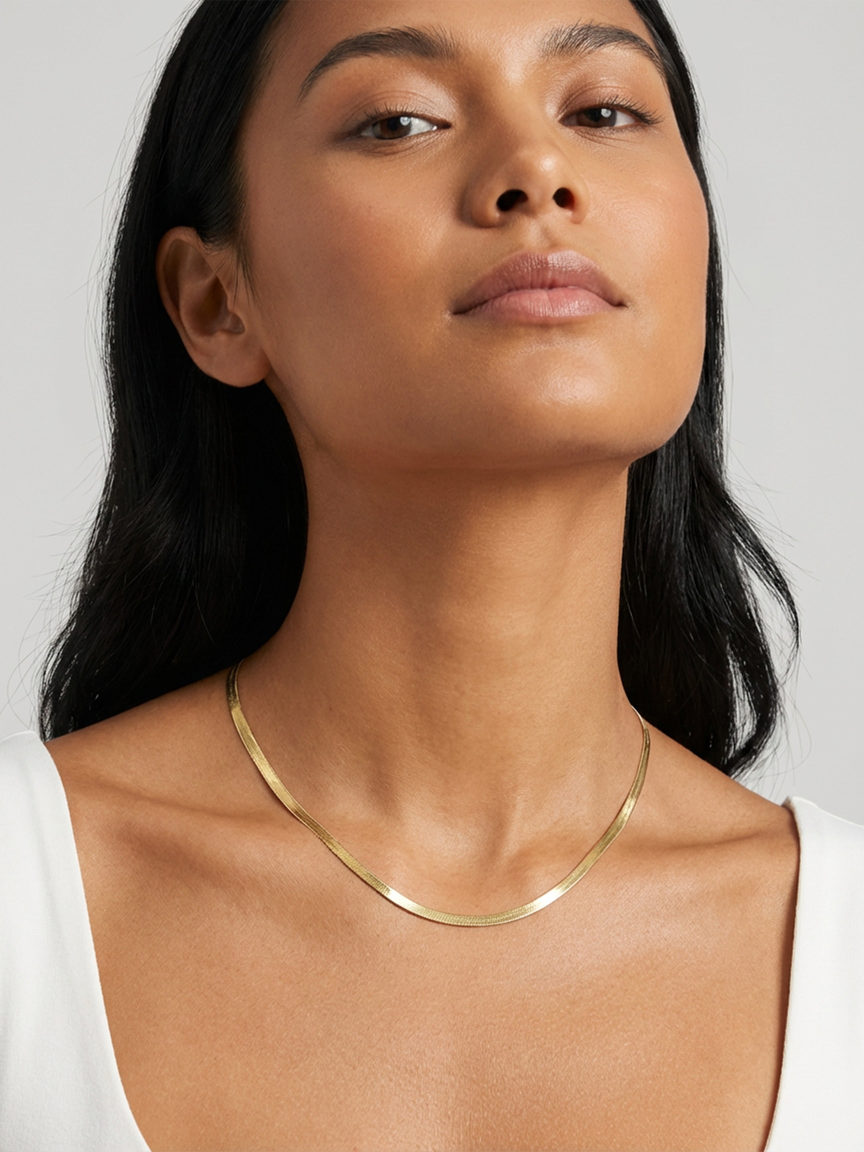 Herringbone Chain Necklace