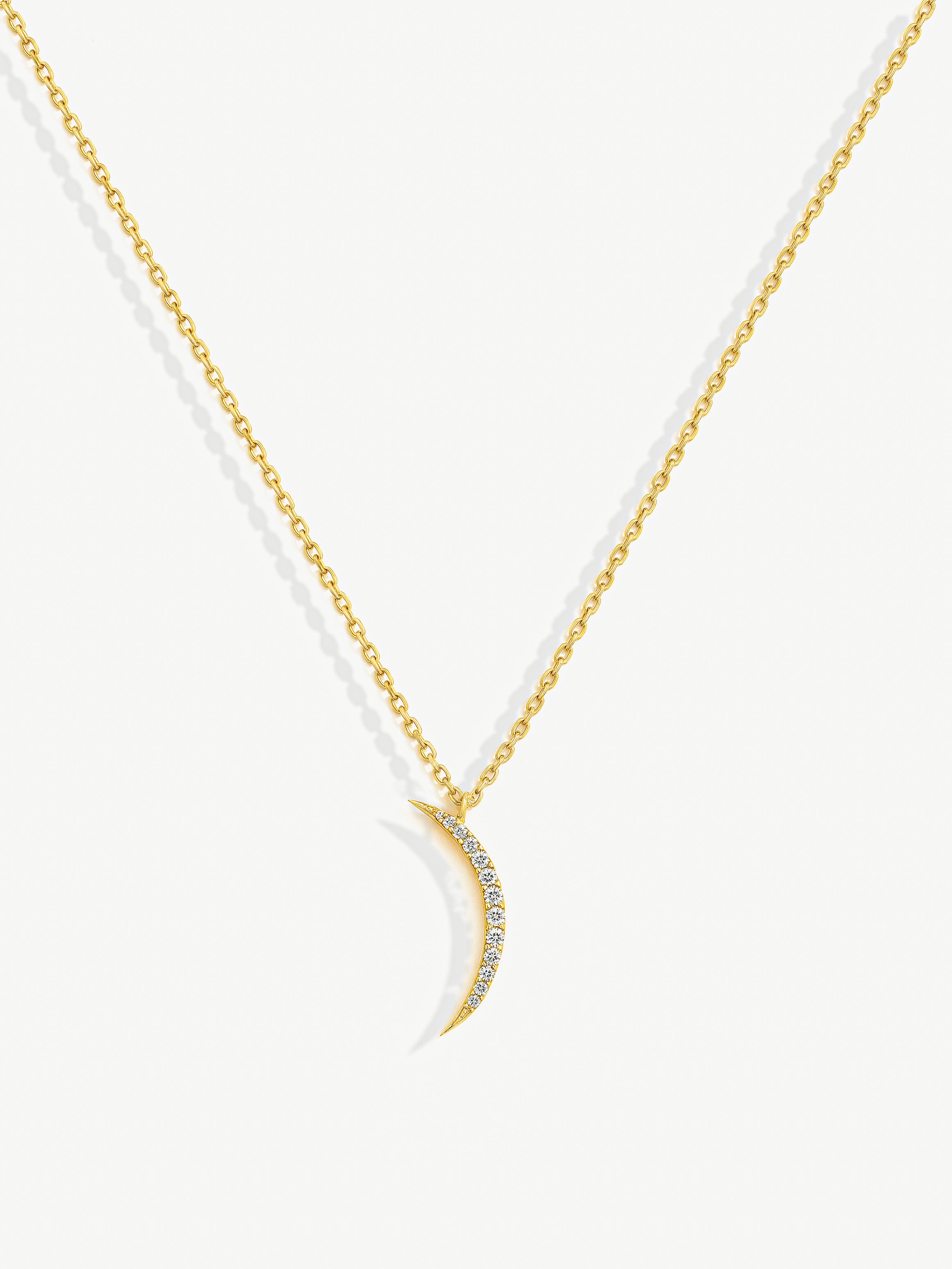 Dainty Crescent Moon Necklace