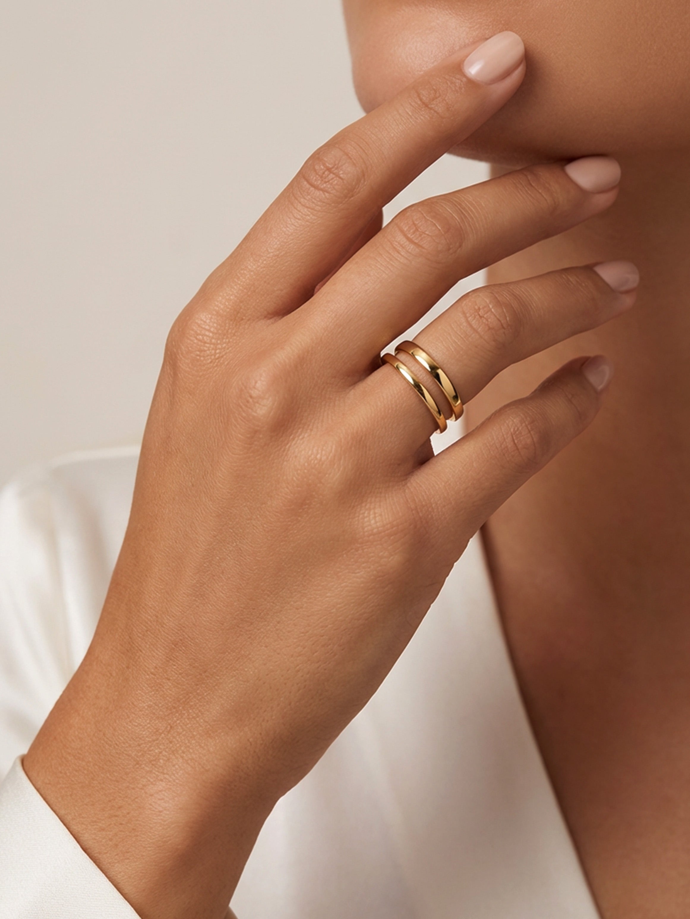 Double Band Ring - Adjustable