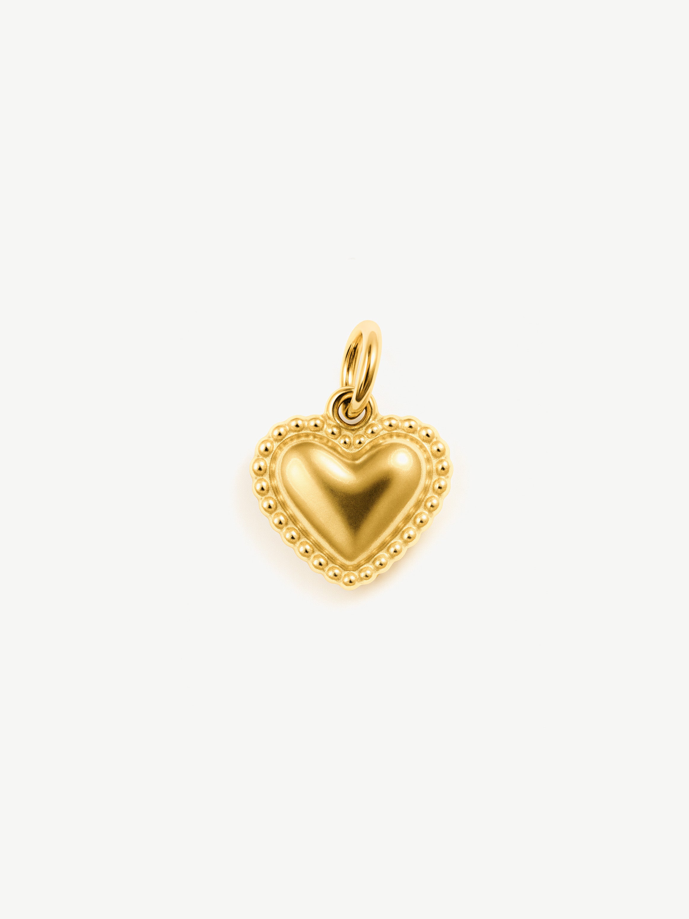 Bobble Heart Charm (Small)