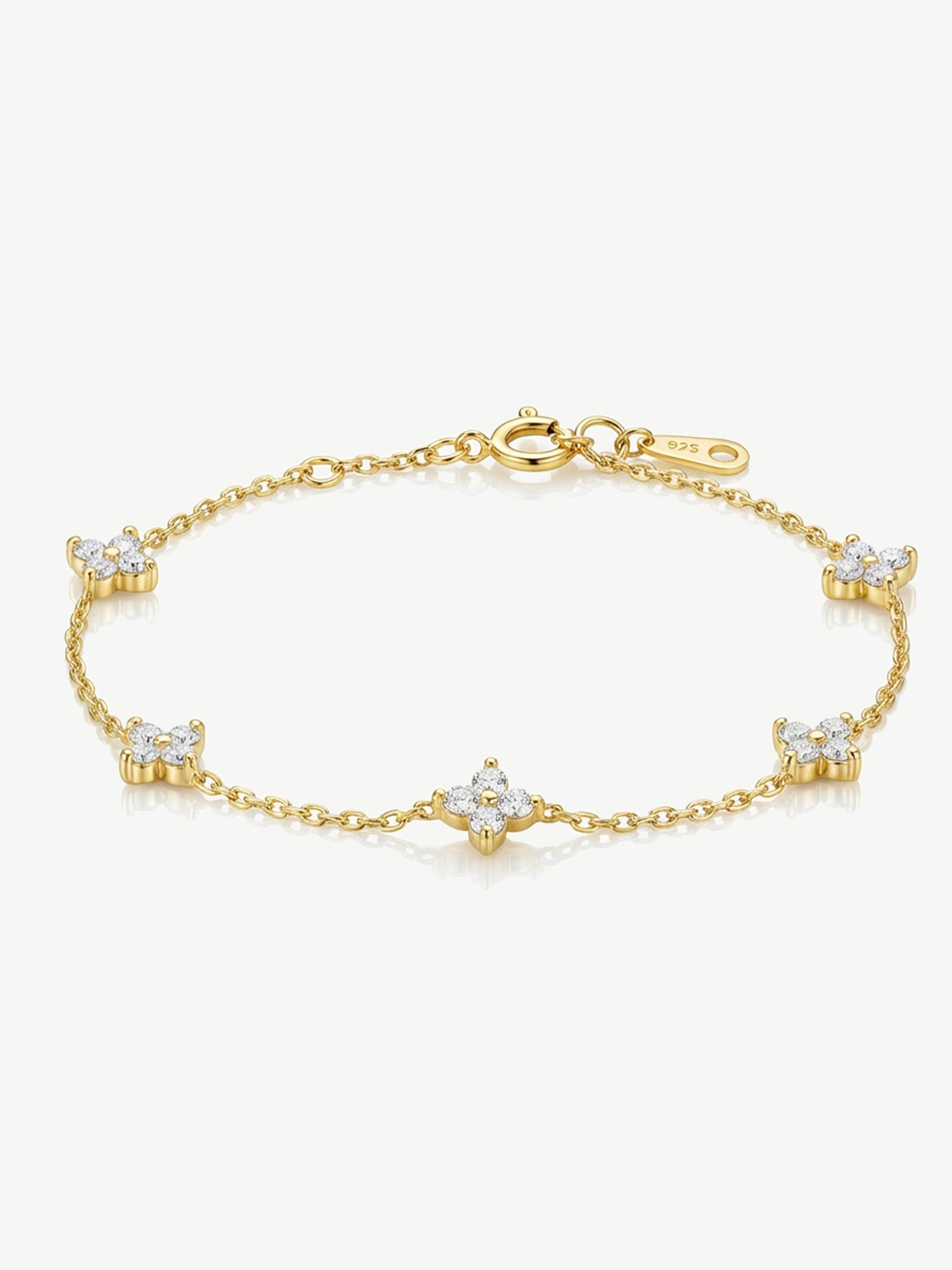 Dainty Hydrangea Bracelet