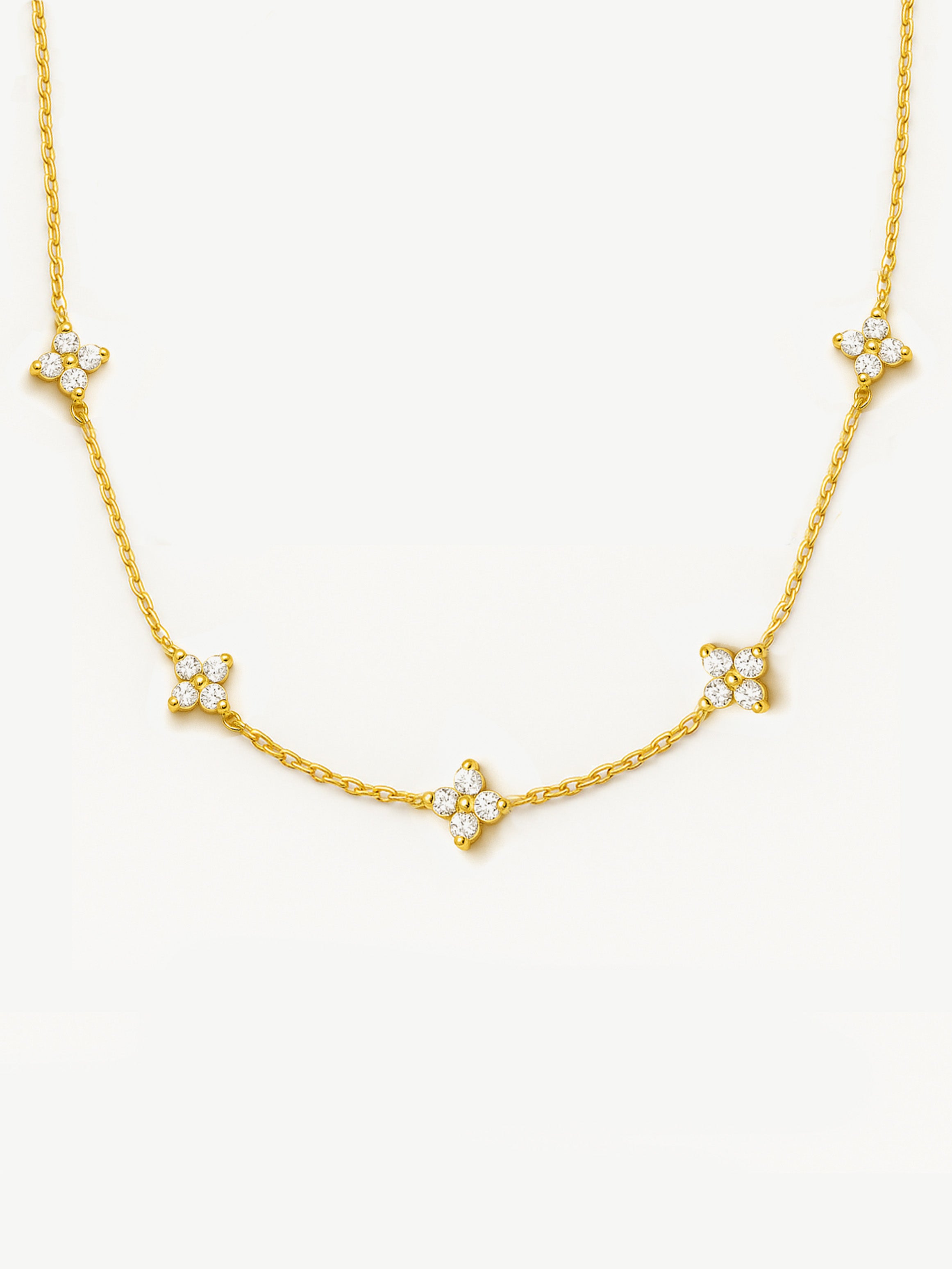 Dainty Hydrangea Necklace
