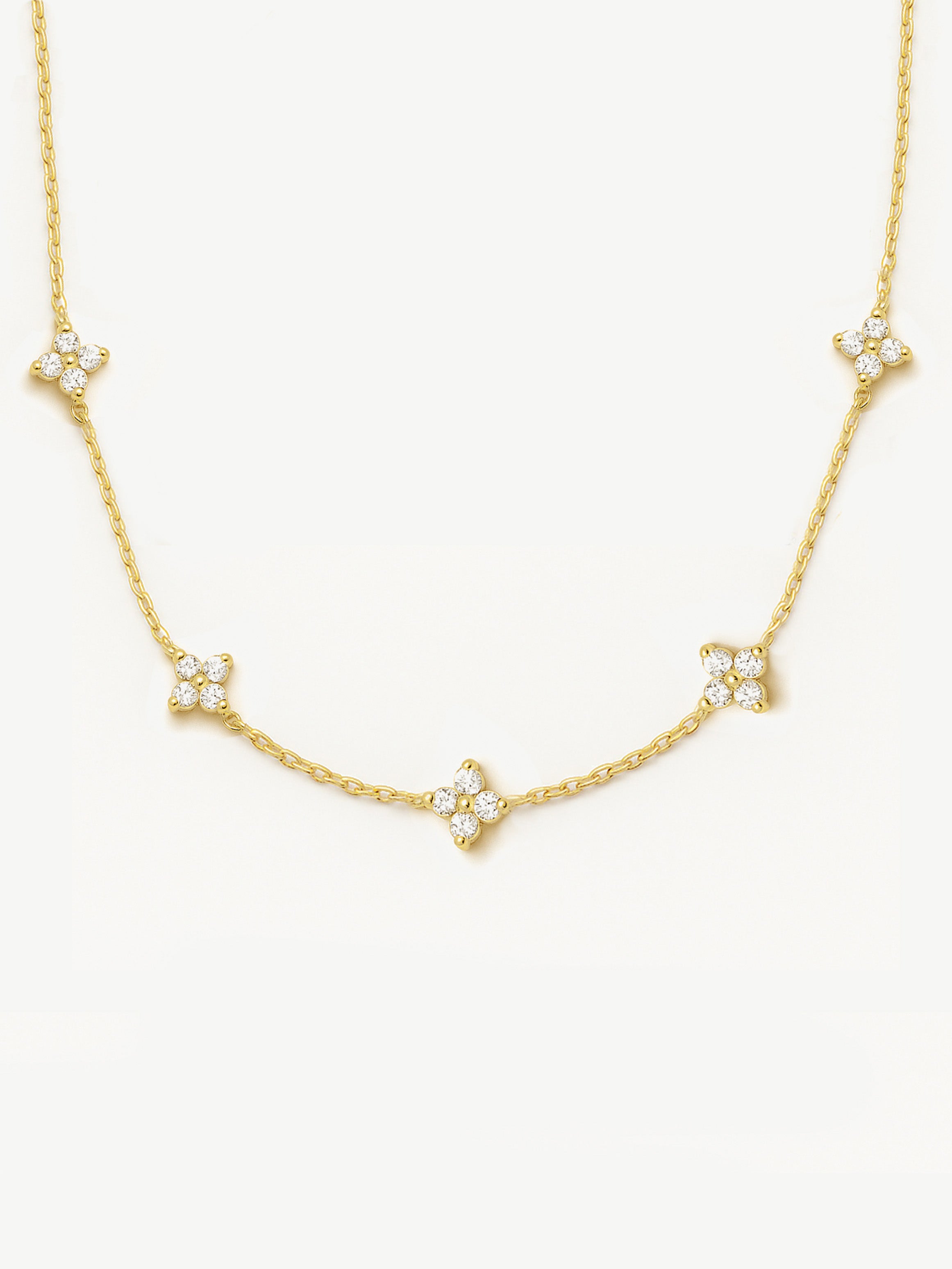 Dainty Hydrangea Necklace