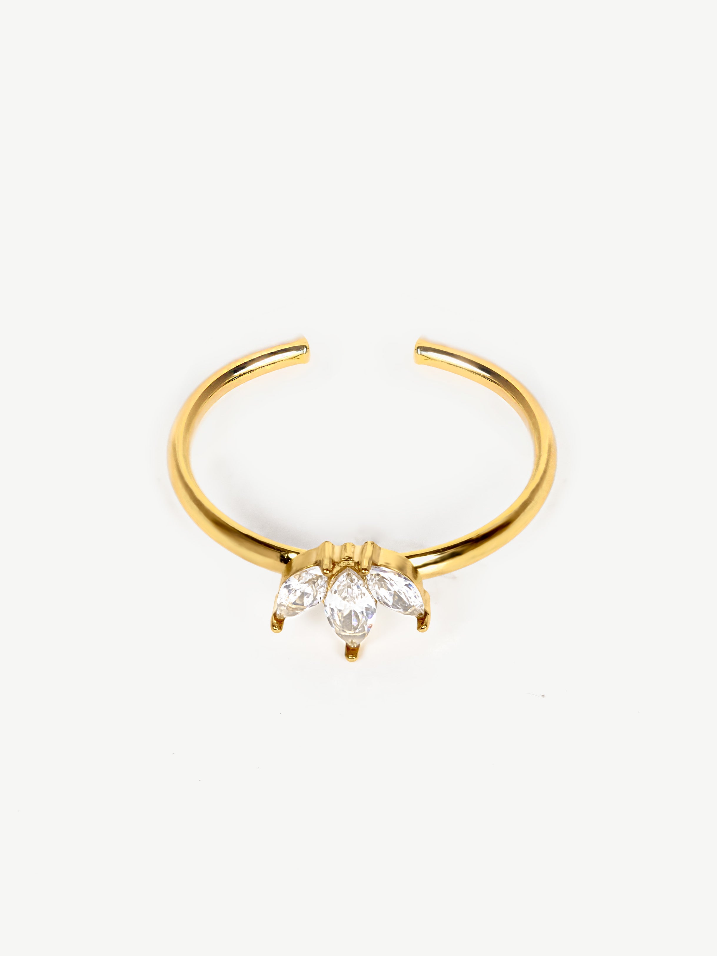 Dainty Marquise Ring - Adjustable