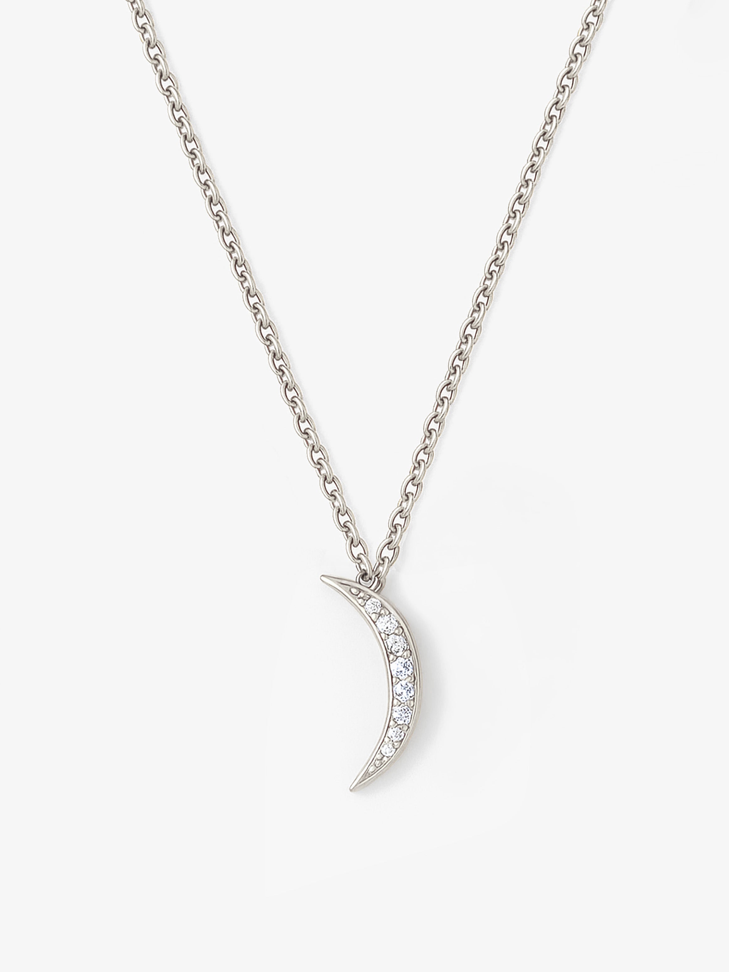 Dainty Crescent Moon Necklace