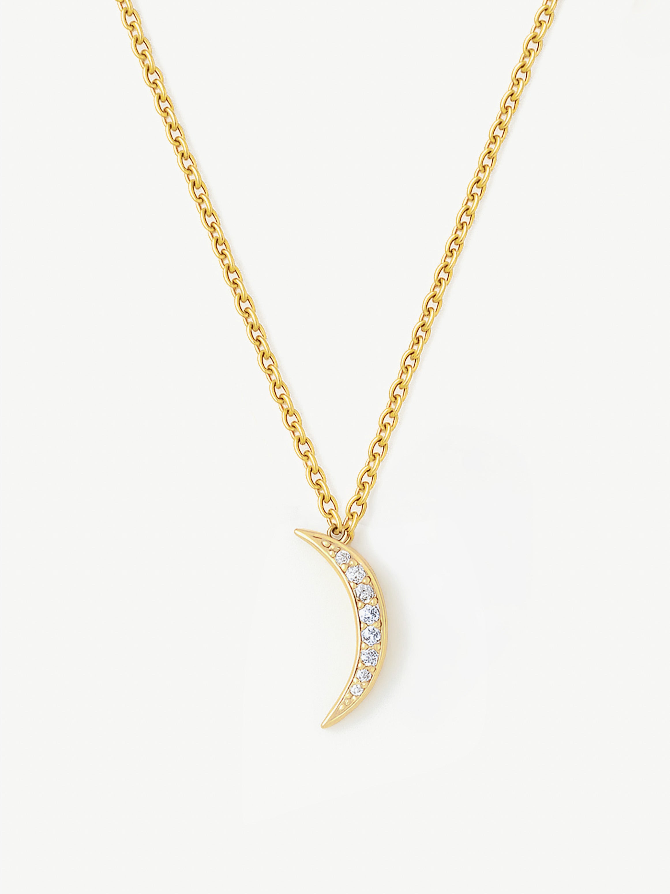 Dainty Crescent Moon Necklace