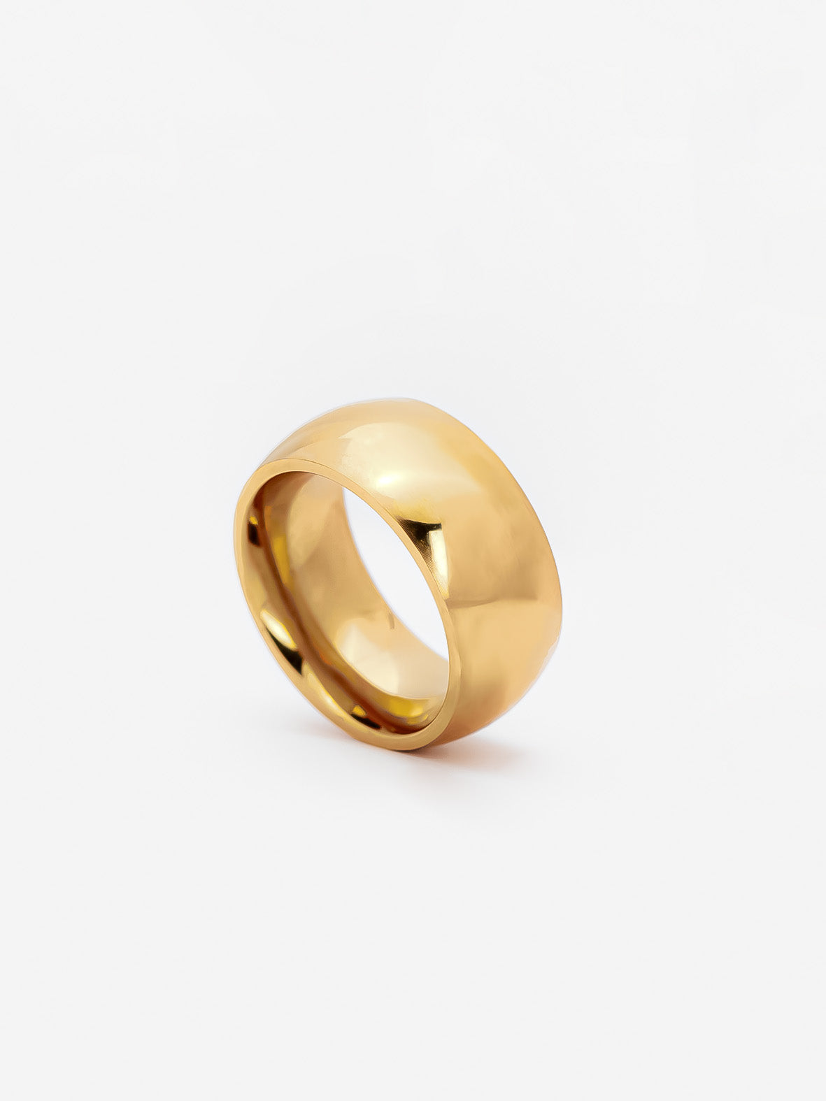 Smooth Polished Dome Ring