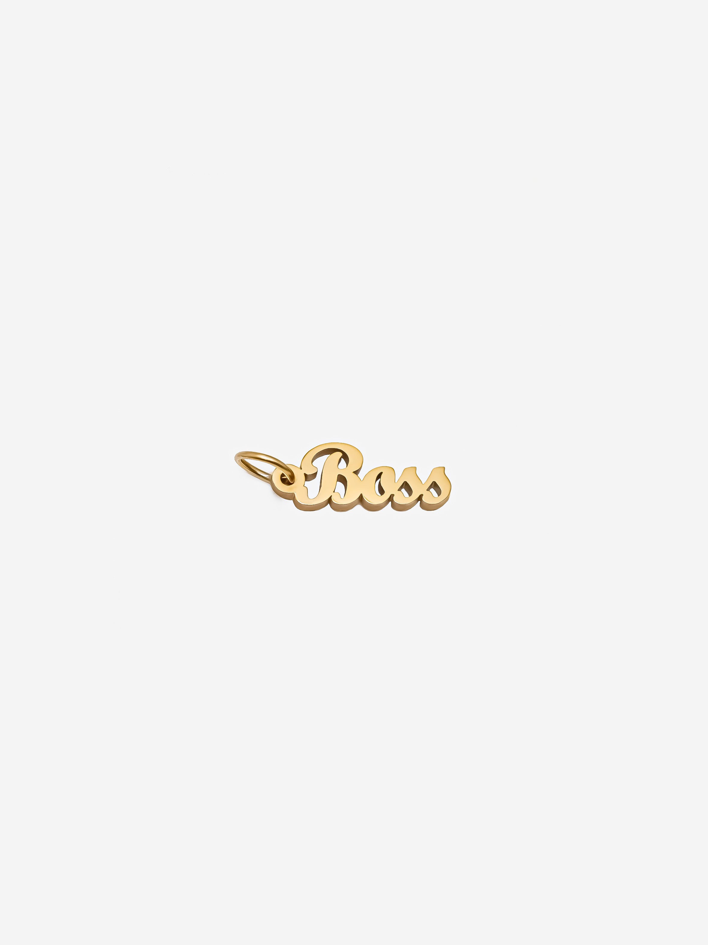 "Boss" Charm (Small)