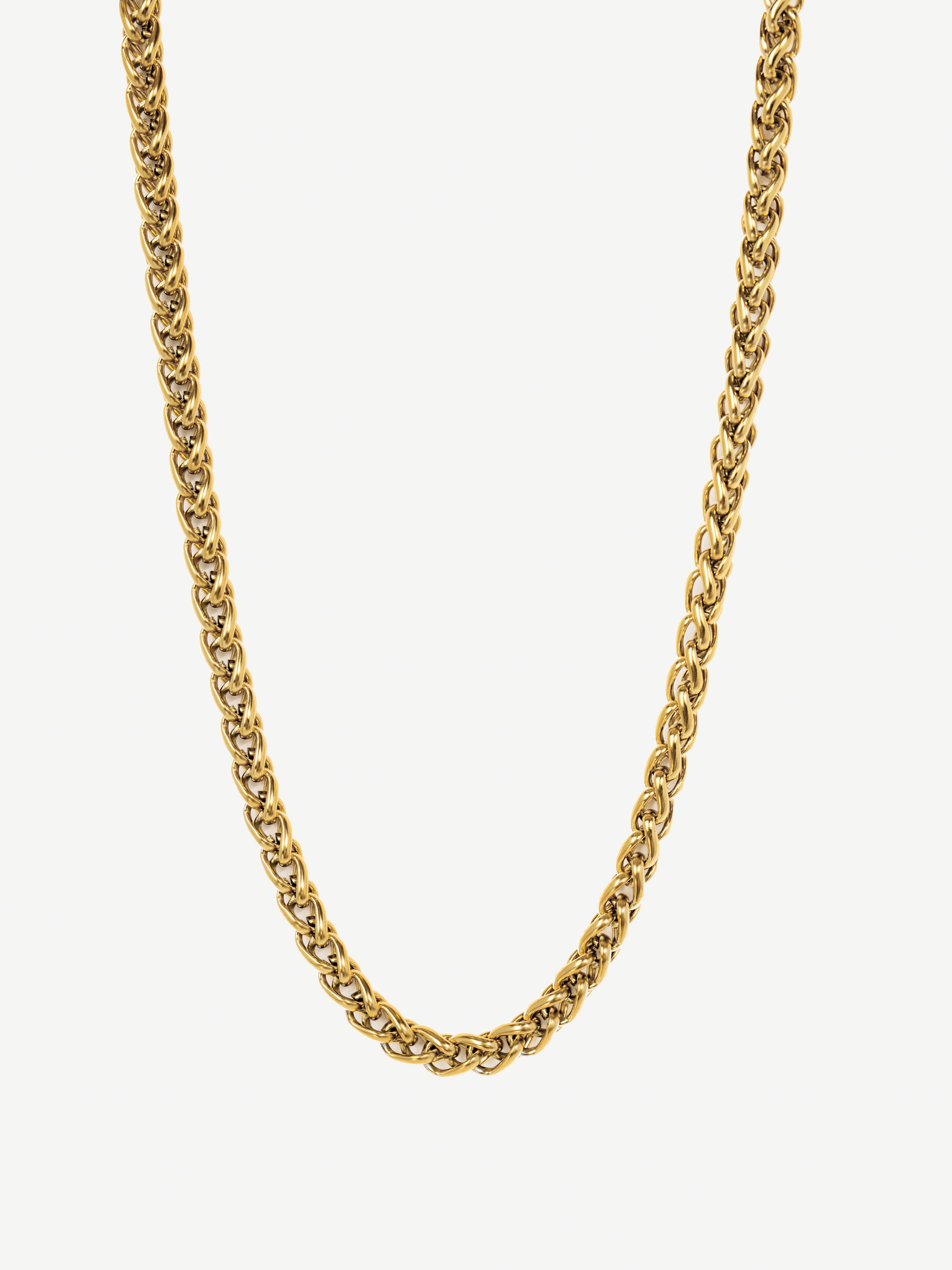 Chunky Twisted Chain Necklace