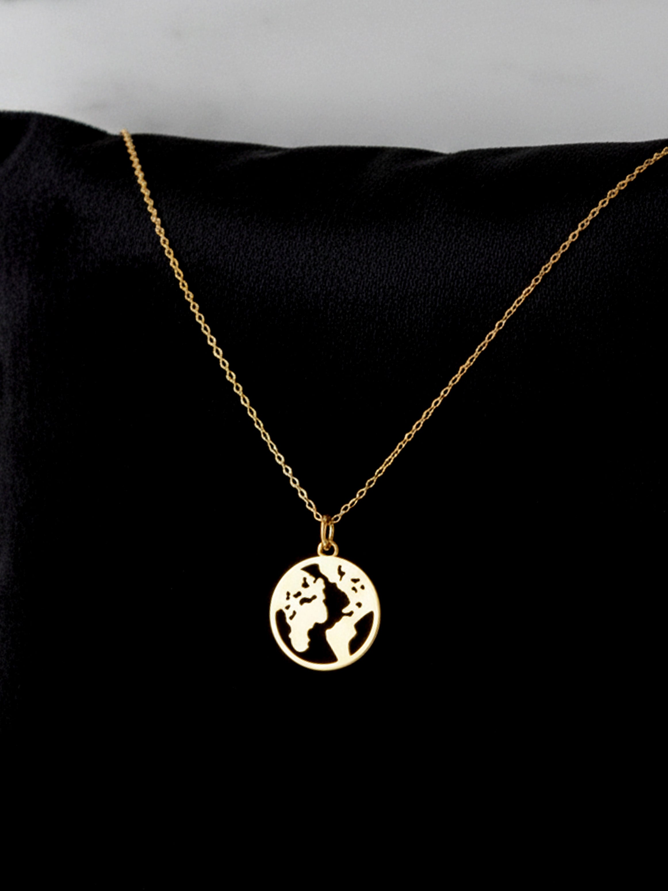 Globe Pendant Necklace