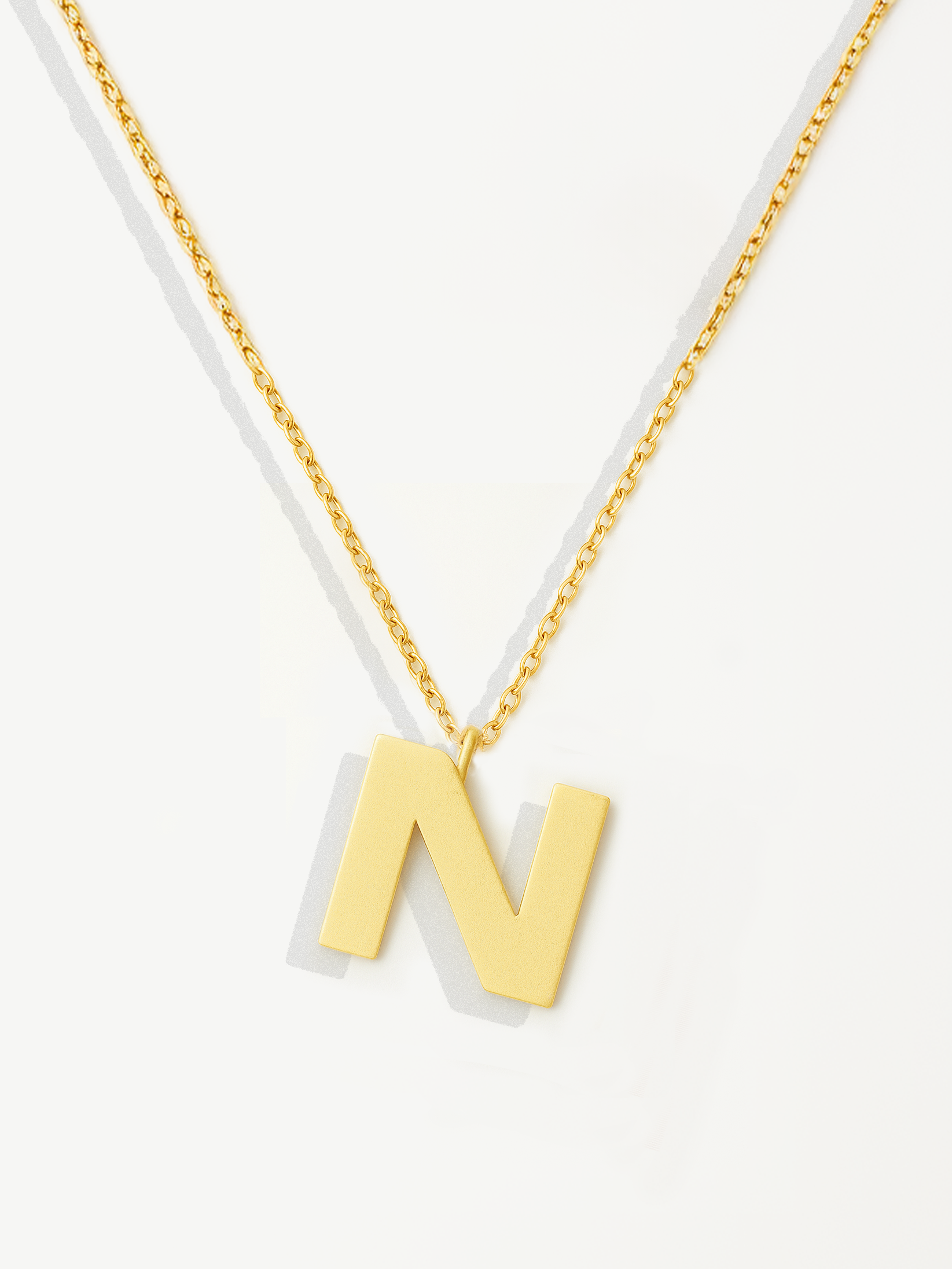 Initial Pendant Necklace