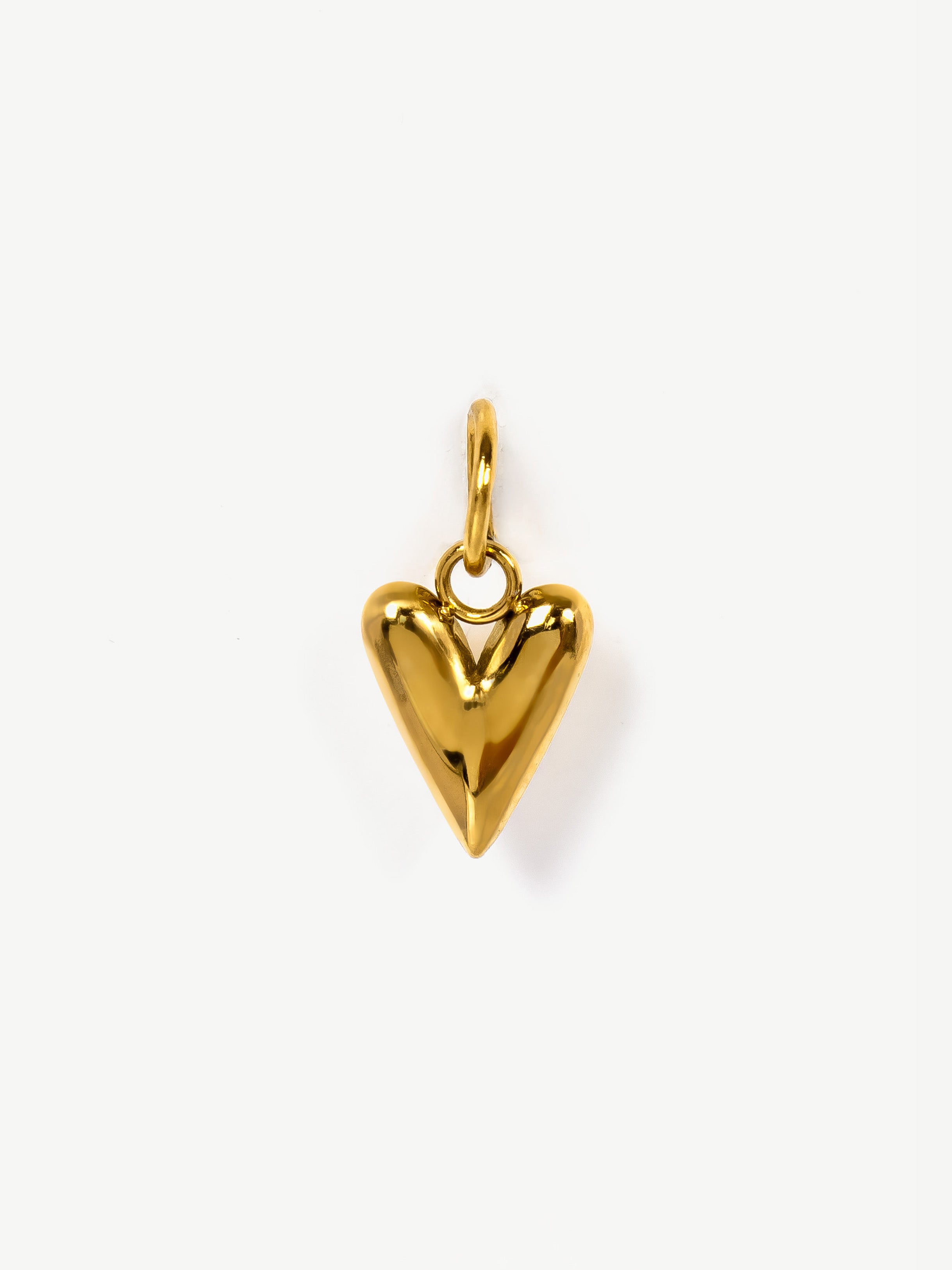 Narrow Heart Charm (Tiny)