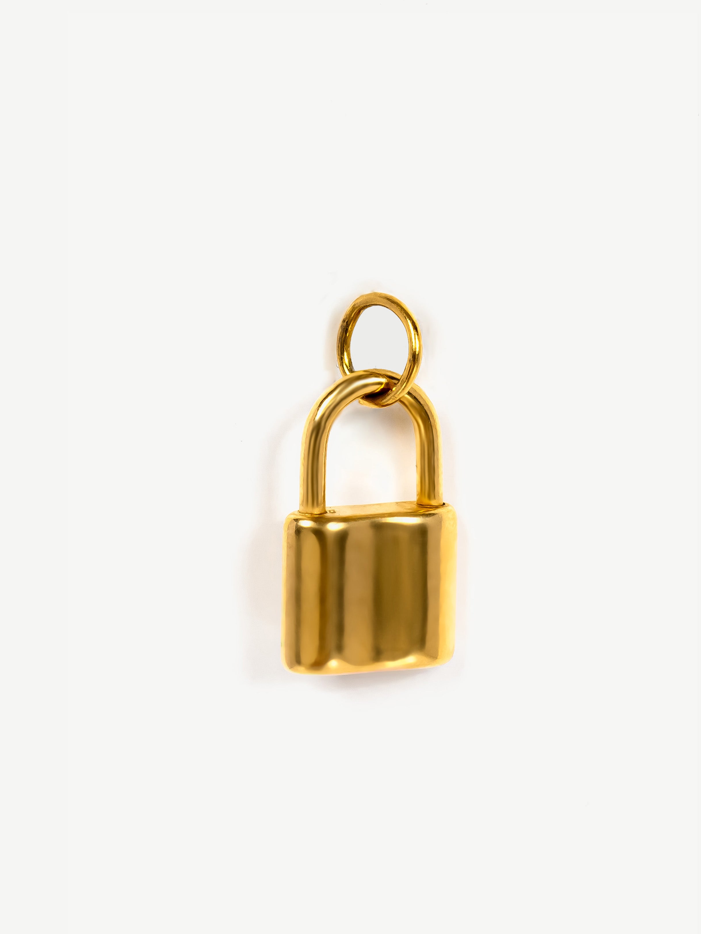 Solid Padlock Charm (Small)