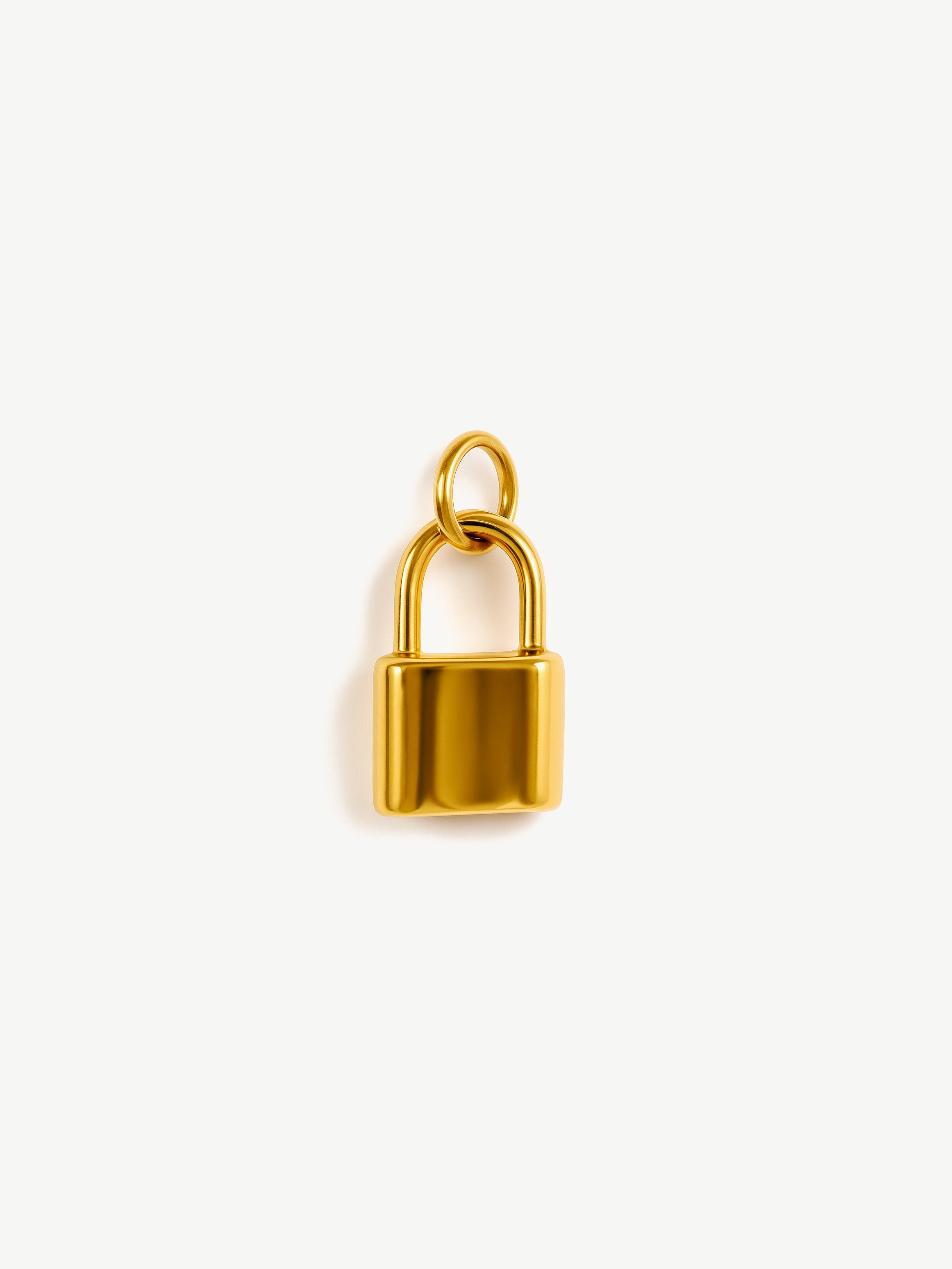 Solid Padlock Charm (Small)