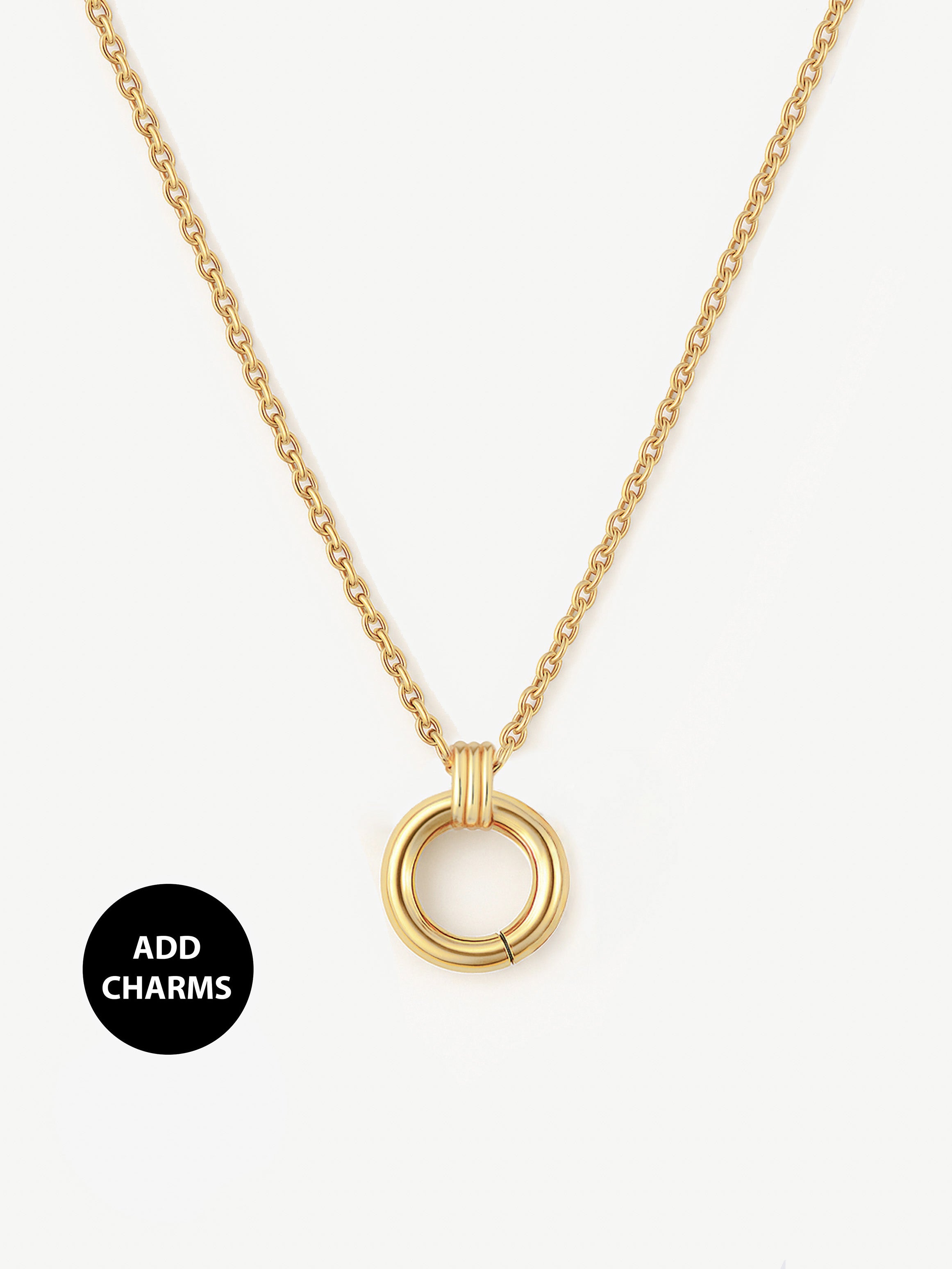 Rolo Chain For Charms (Medium O-Clasp Pendant)