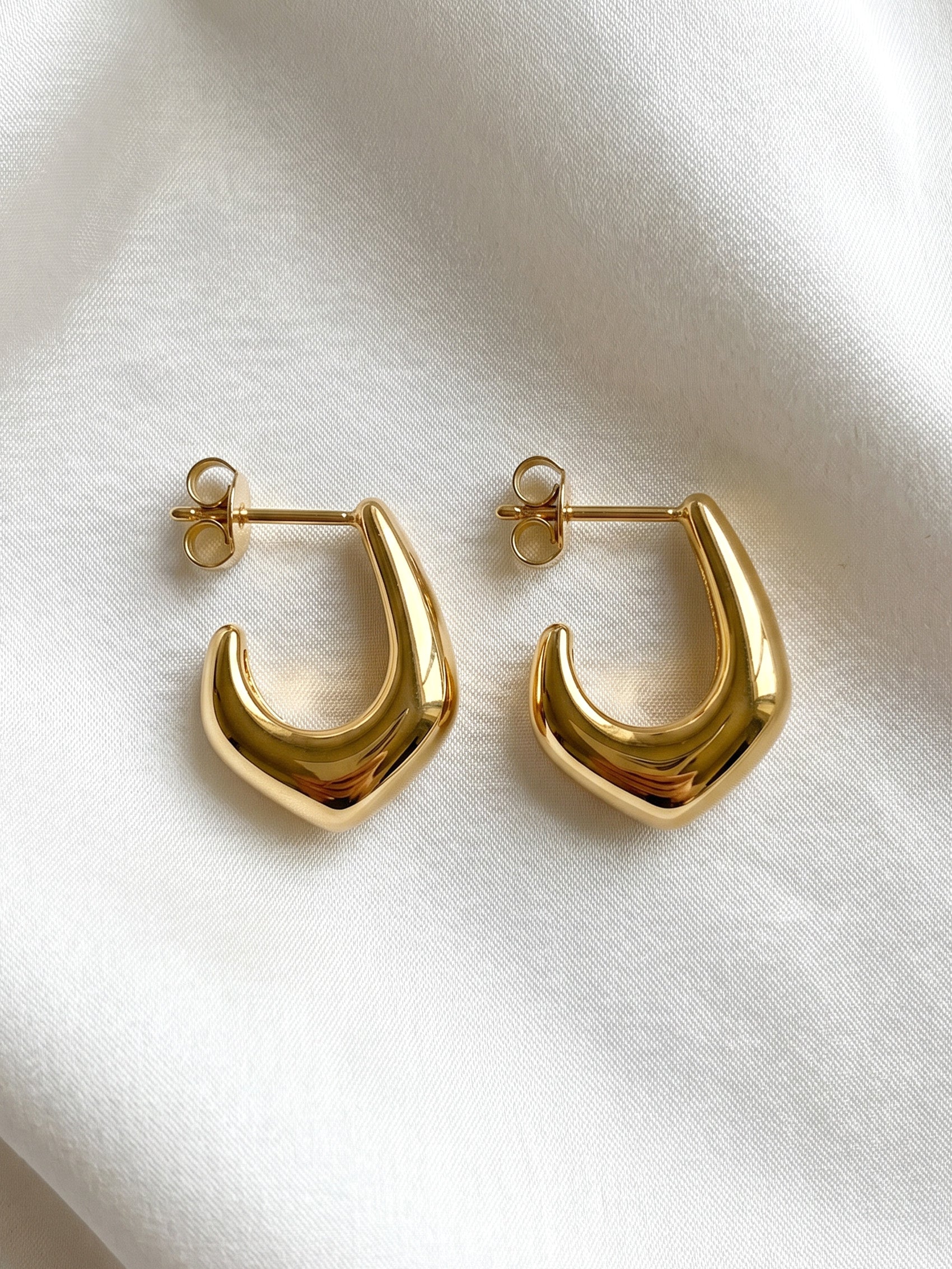 Sculpted Hoop Earrings