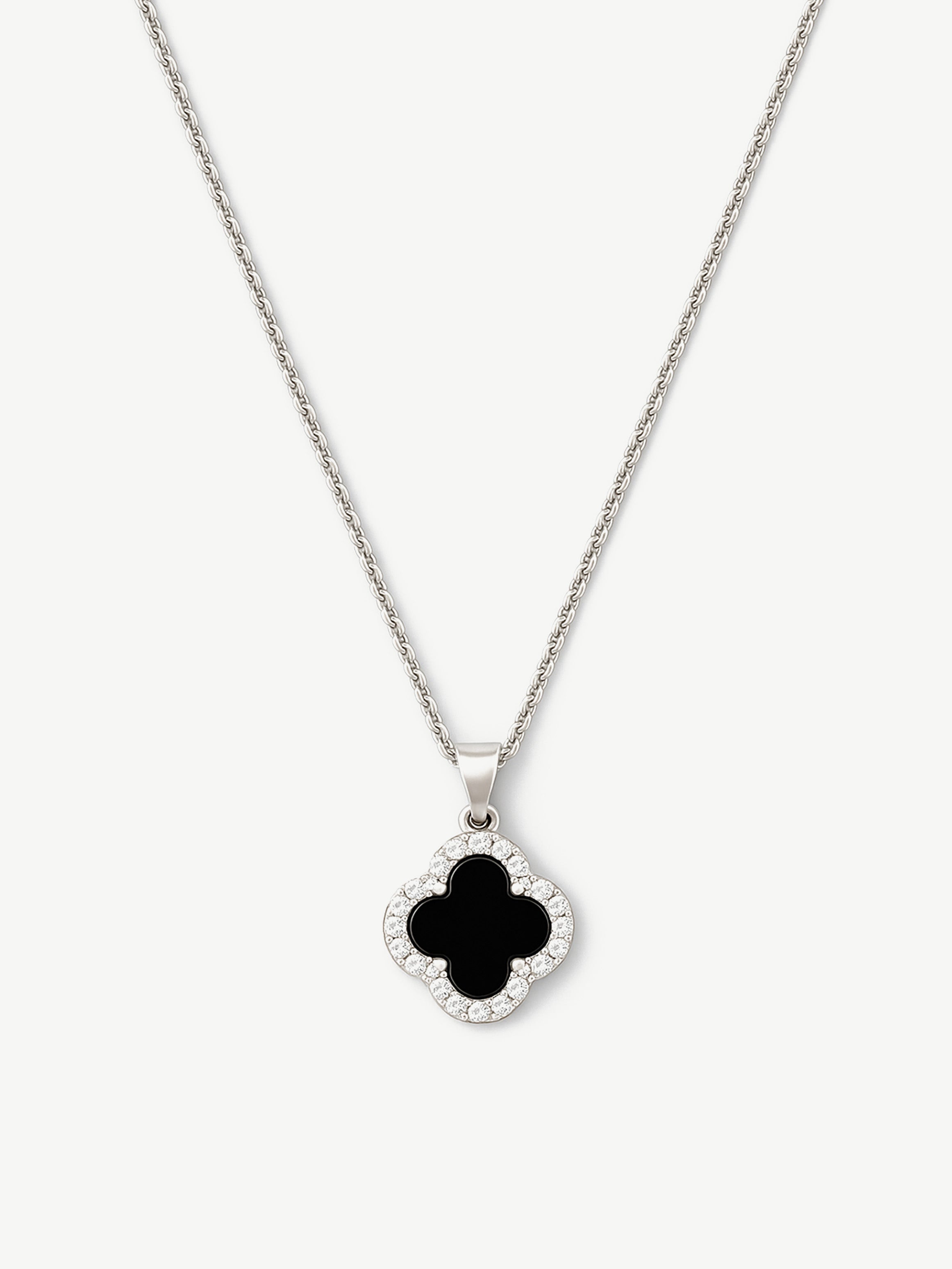 Black Clover Necklace