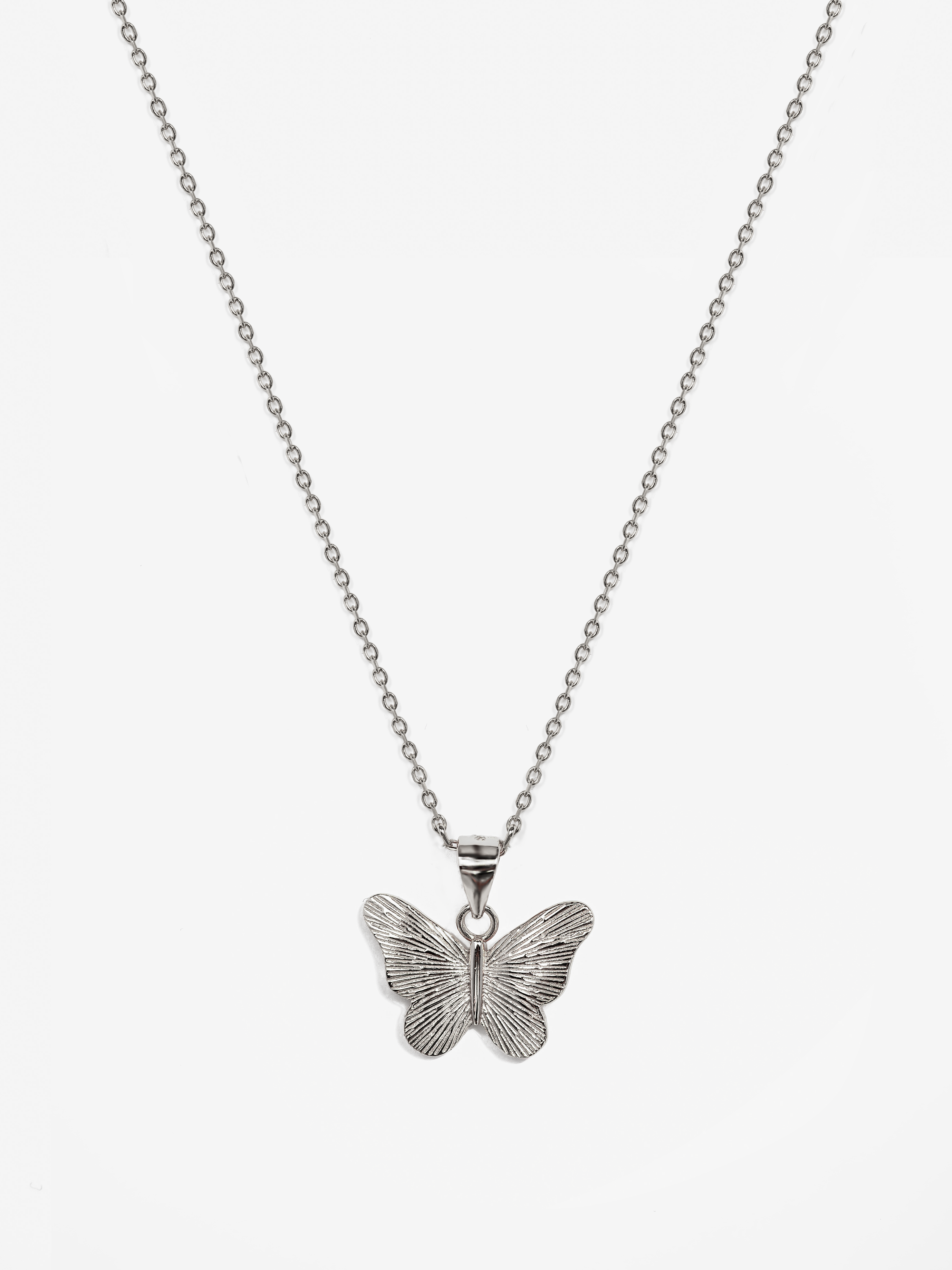 Butterfly Pendant Necklace