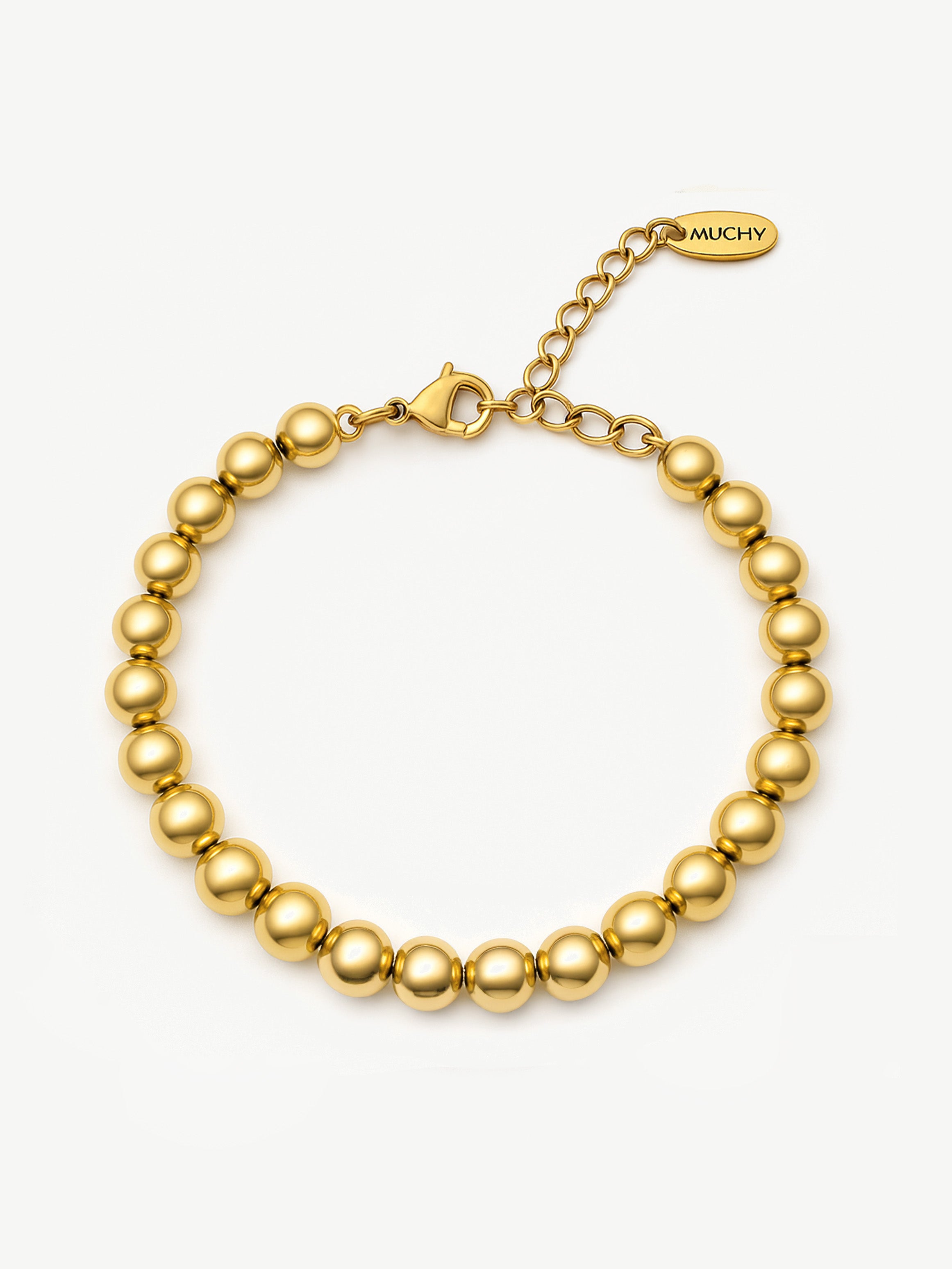 Charm Bracelet With Sphere Chain