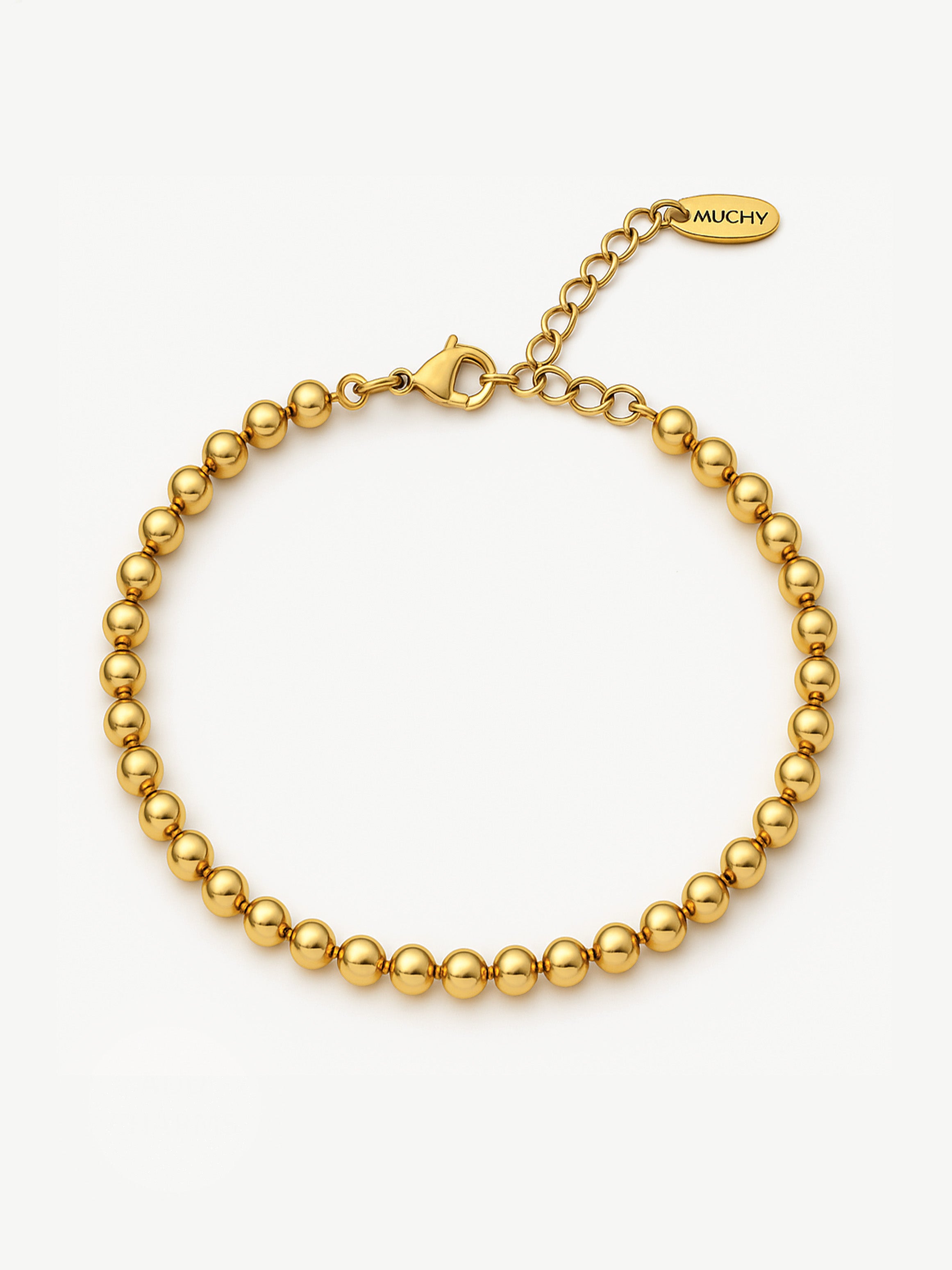 Charm Bracelet With Sphere Chain