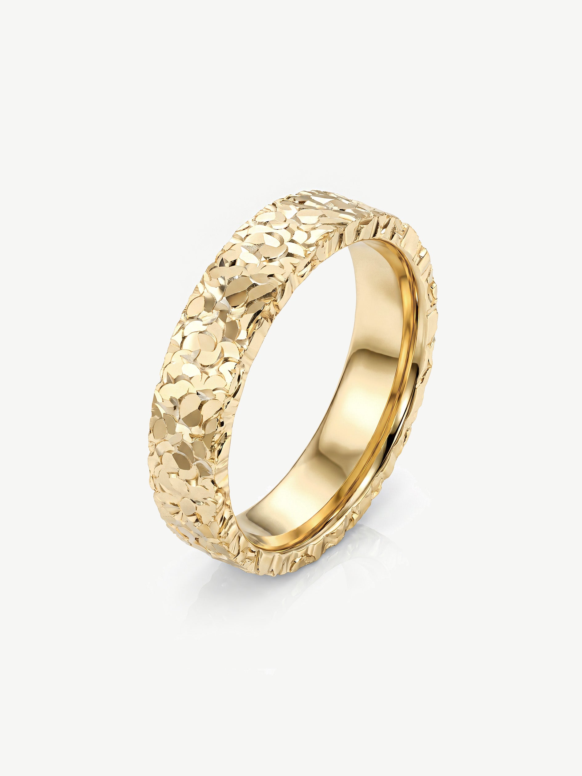 Textured Band Ring