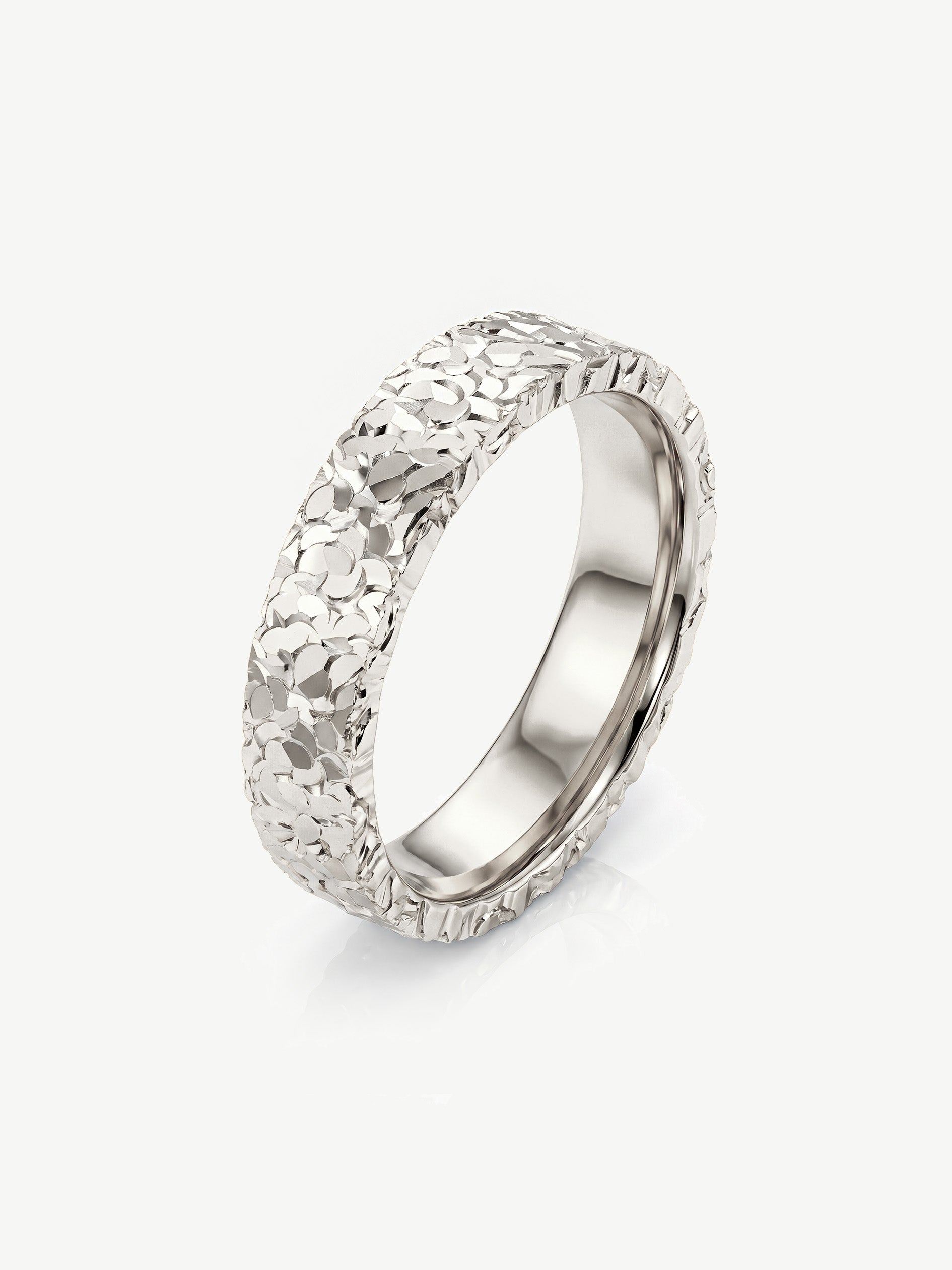 Textured Band Ring