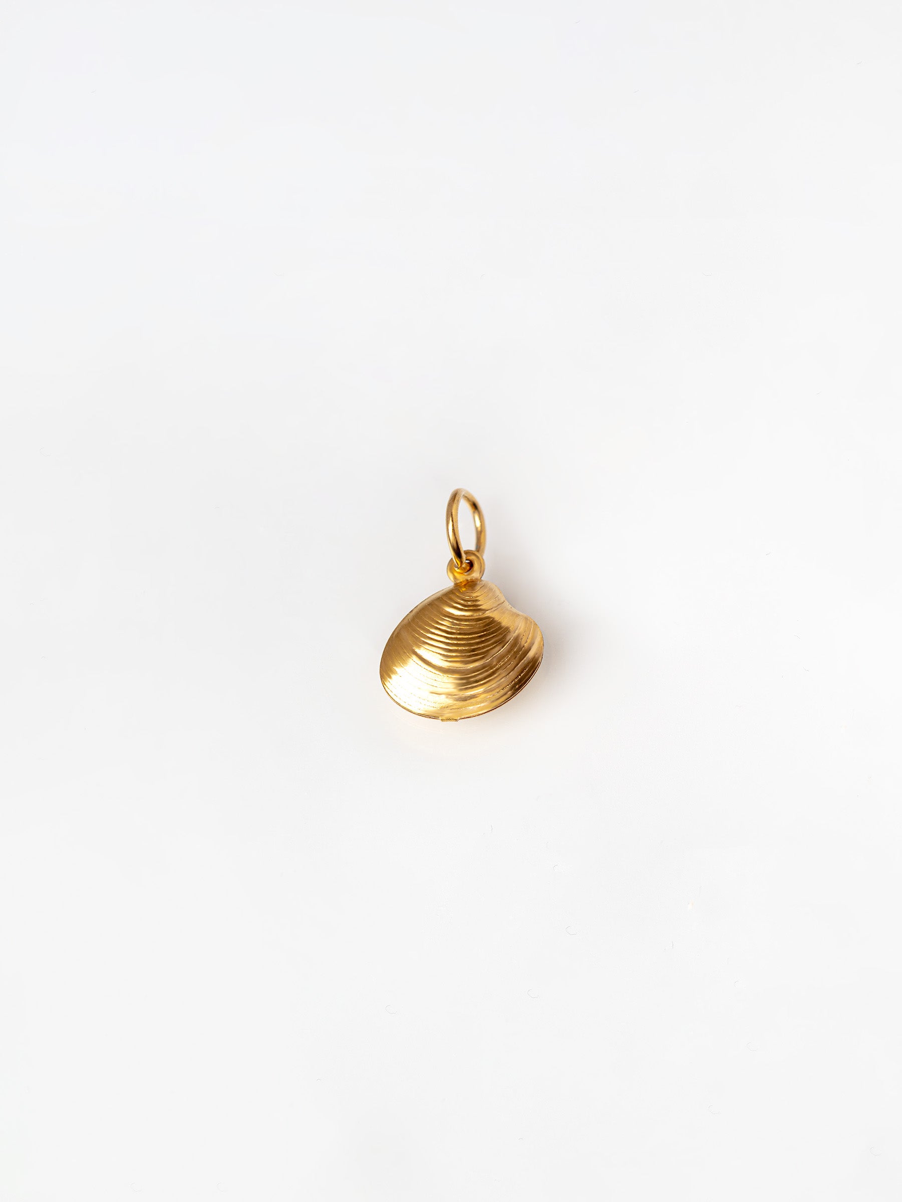 Gold Tiny Sea Shell Pendant / Charm