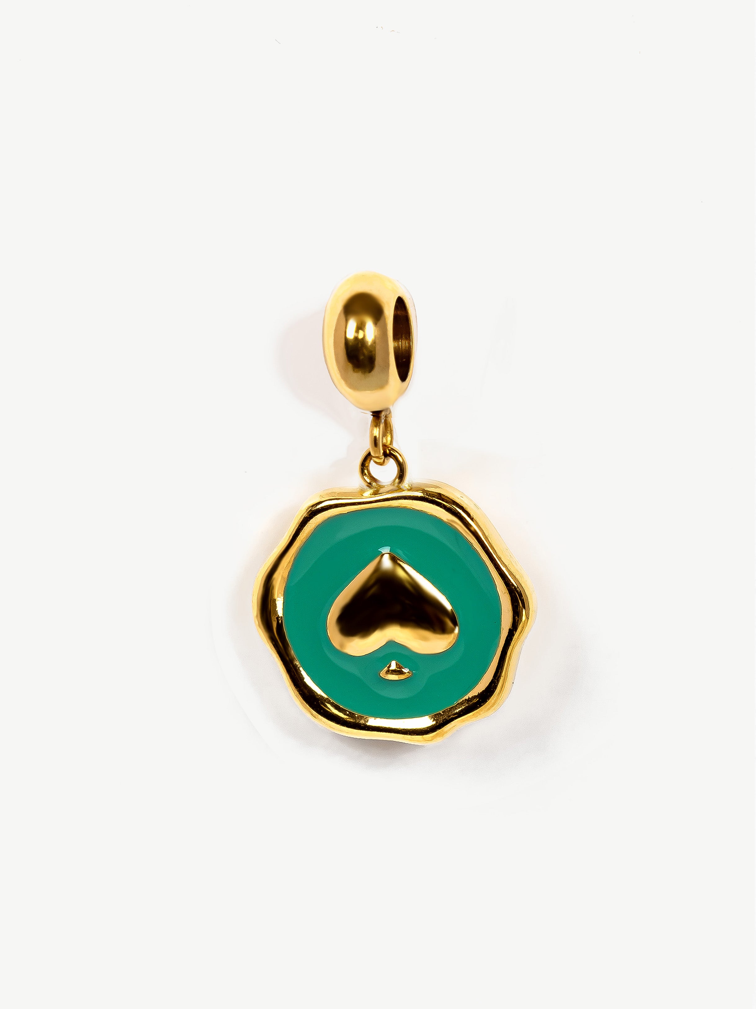 Turquoise Spade Charm (Small)