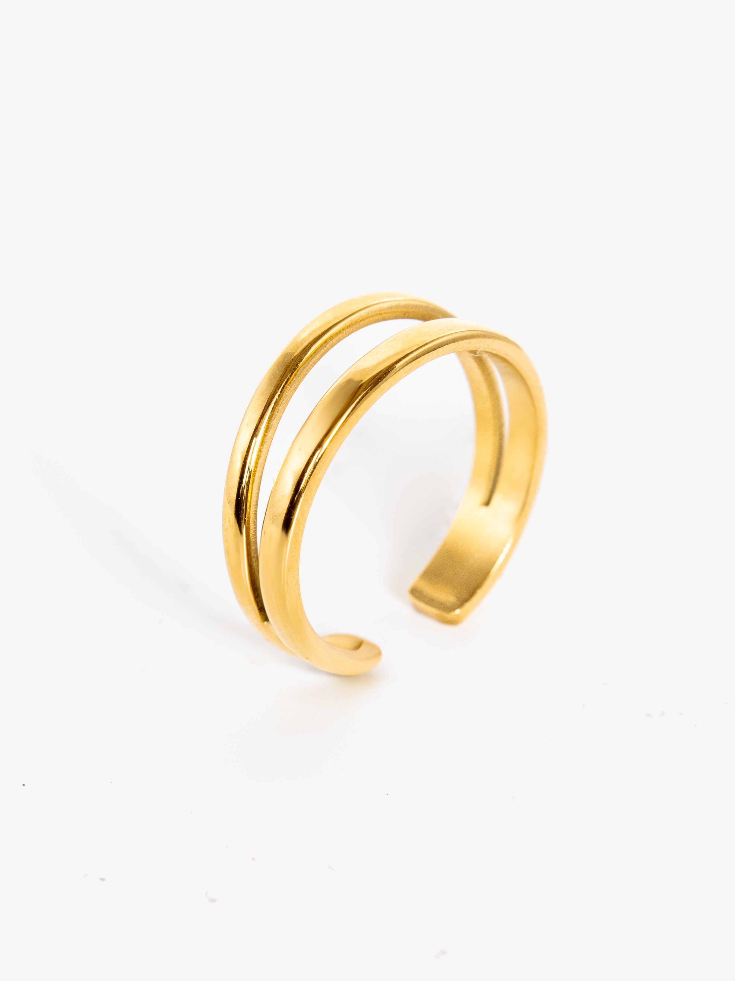 Double Band Ring - Adjustable