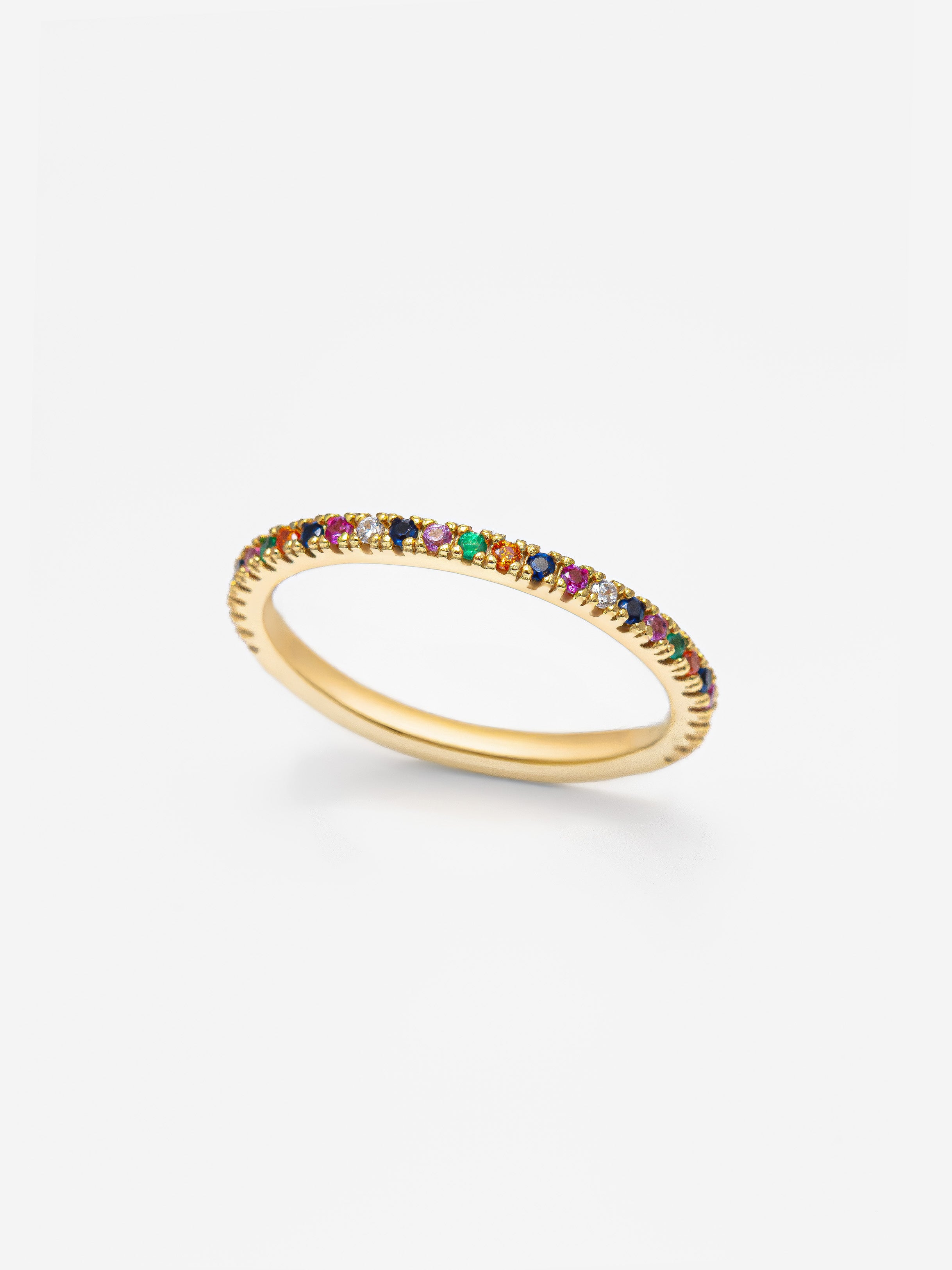 Stacking Rainbow Ring